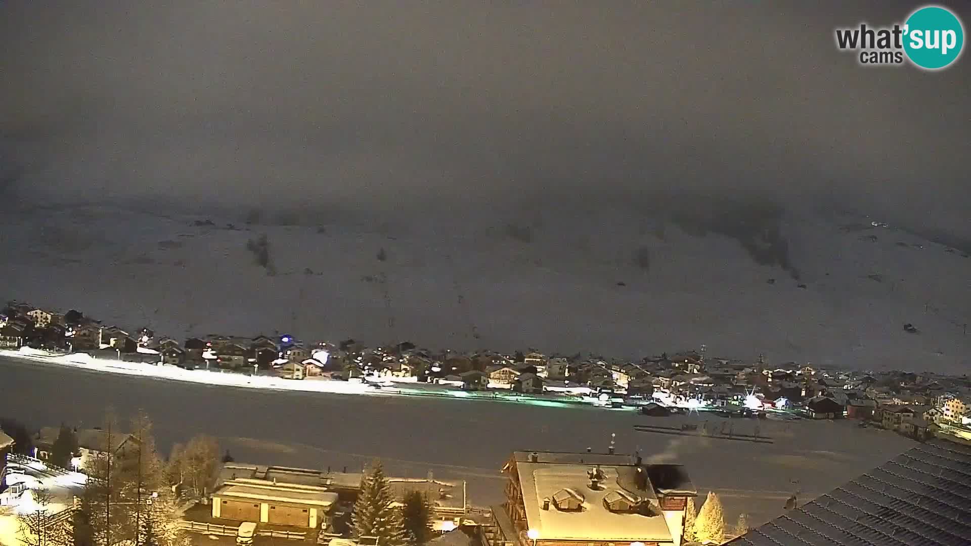 Superbe web camera Livigno, vue panoramique depuis l’hôtel Teola