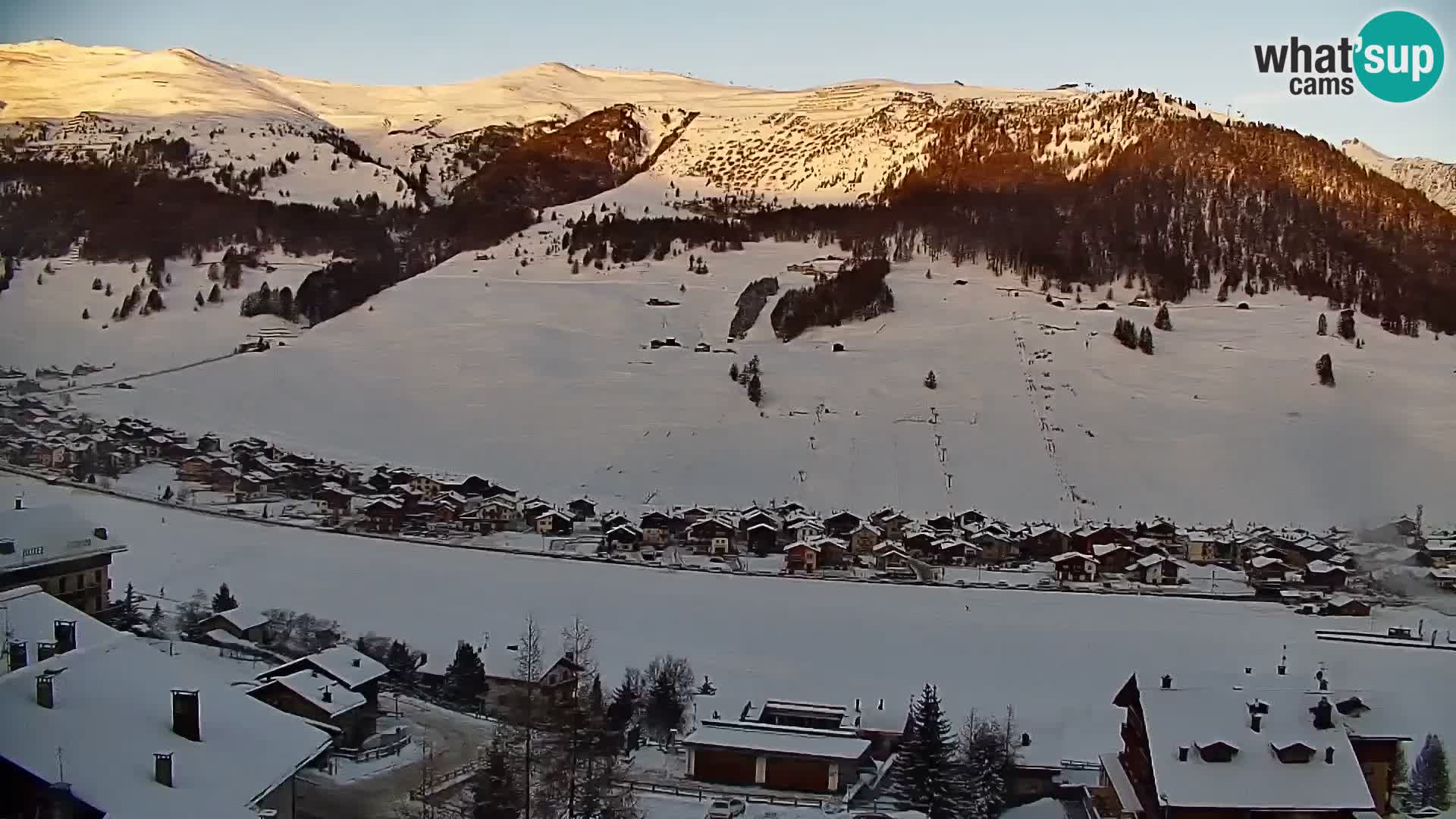 Stupenda webcam Livigno, vista panoramica dall’hotel Teola