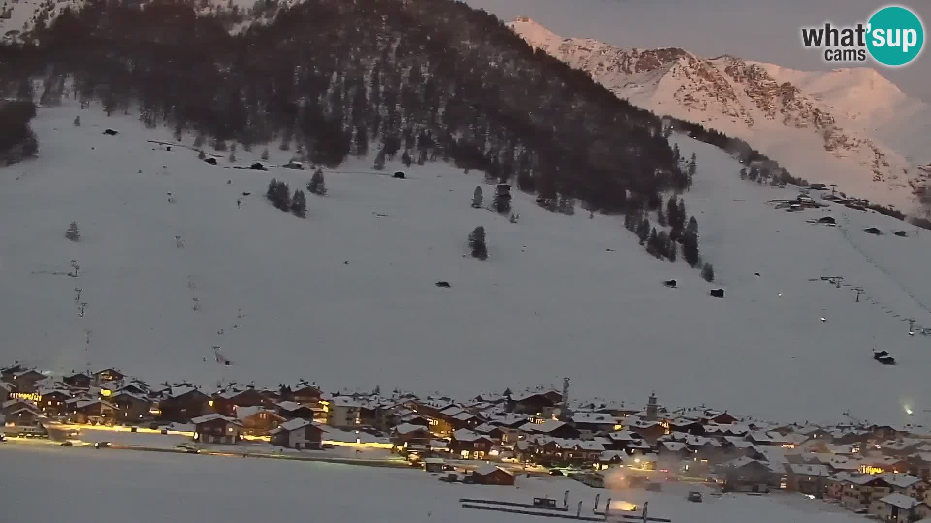 Stupenda webcam Livigno, vista panoramica dall’hotel Teola