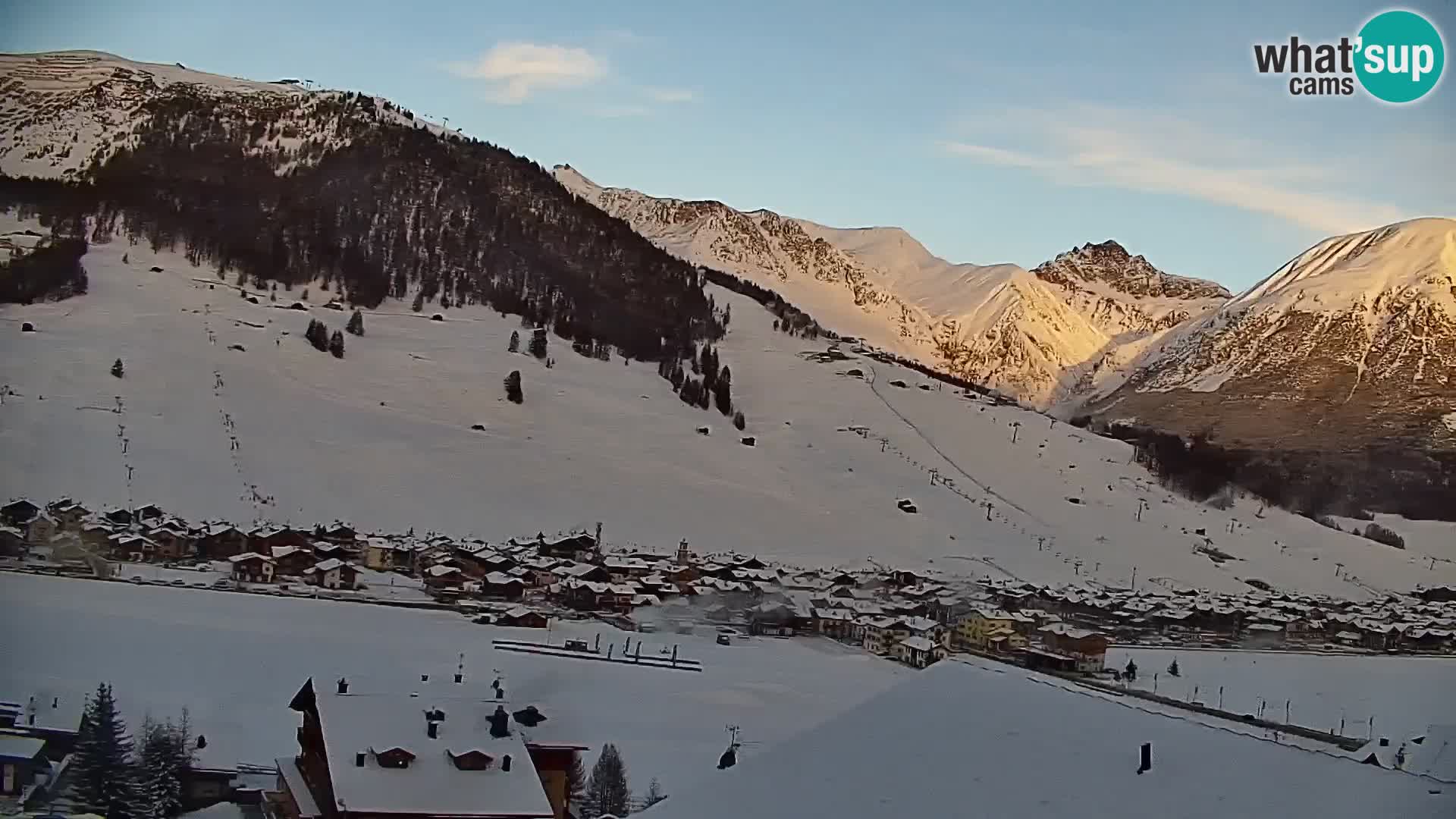 Erstaunliche Livigno Kamera, Panoramablick vom Hotel Teola