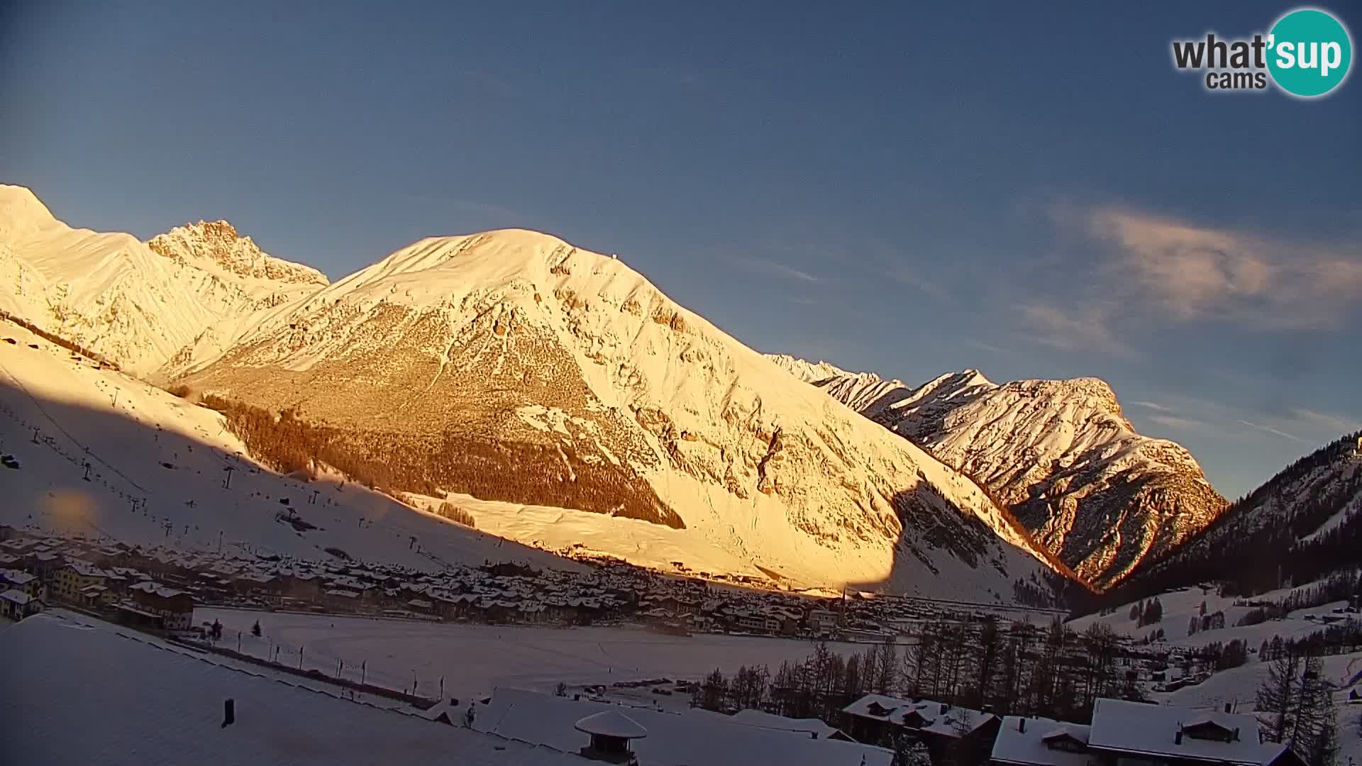 Stupenda webcam Livigno, vista panoramica dall’hotel Teola