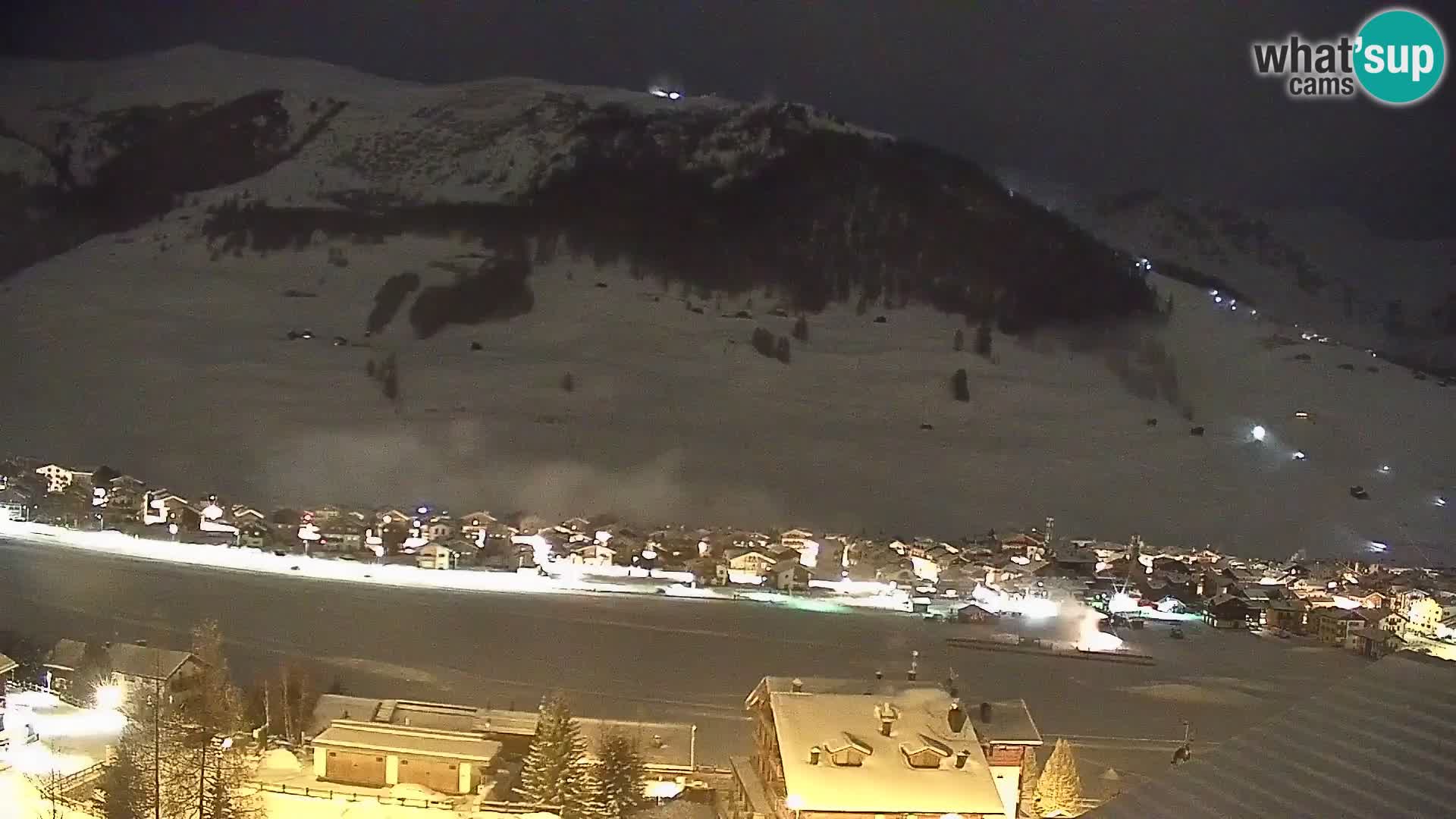 Amazing Livigno webcam panorama view from hotel Teola