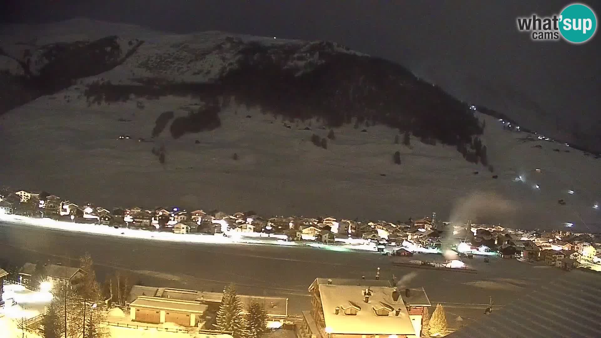 Erstaunliche Livigno Kamera, Panoramablick vom Hotel Teola