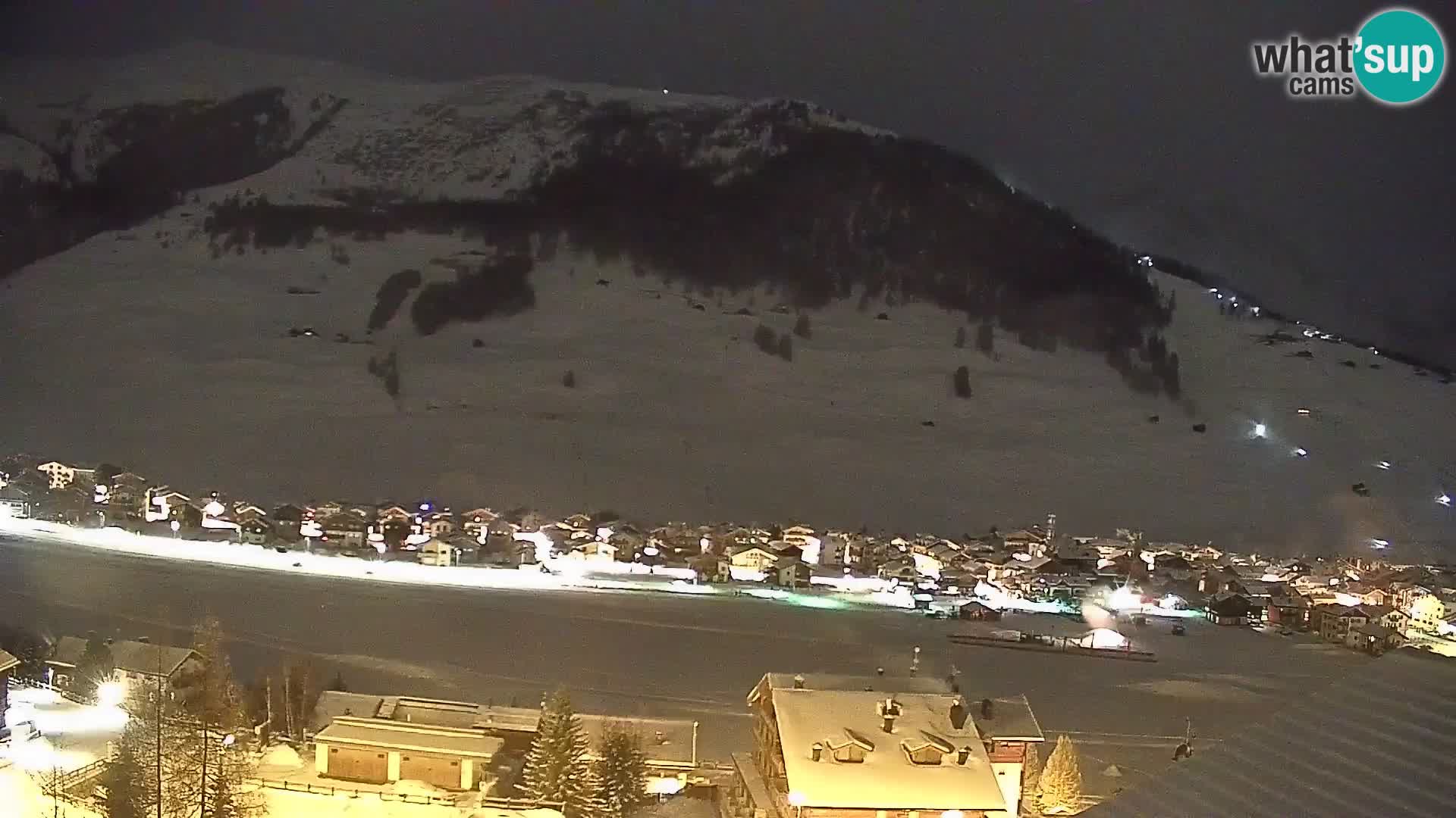 Erstaunliche Livigno Kamera, Panoramablick vom Hotel Teola