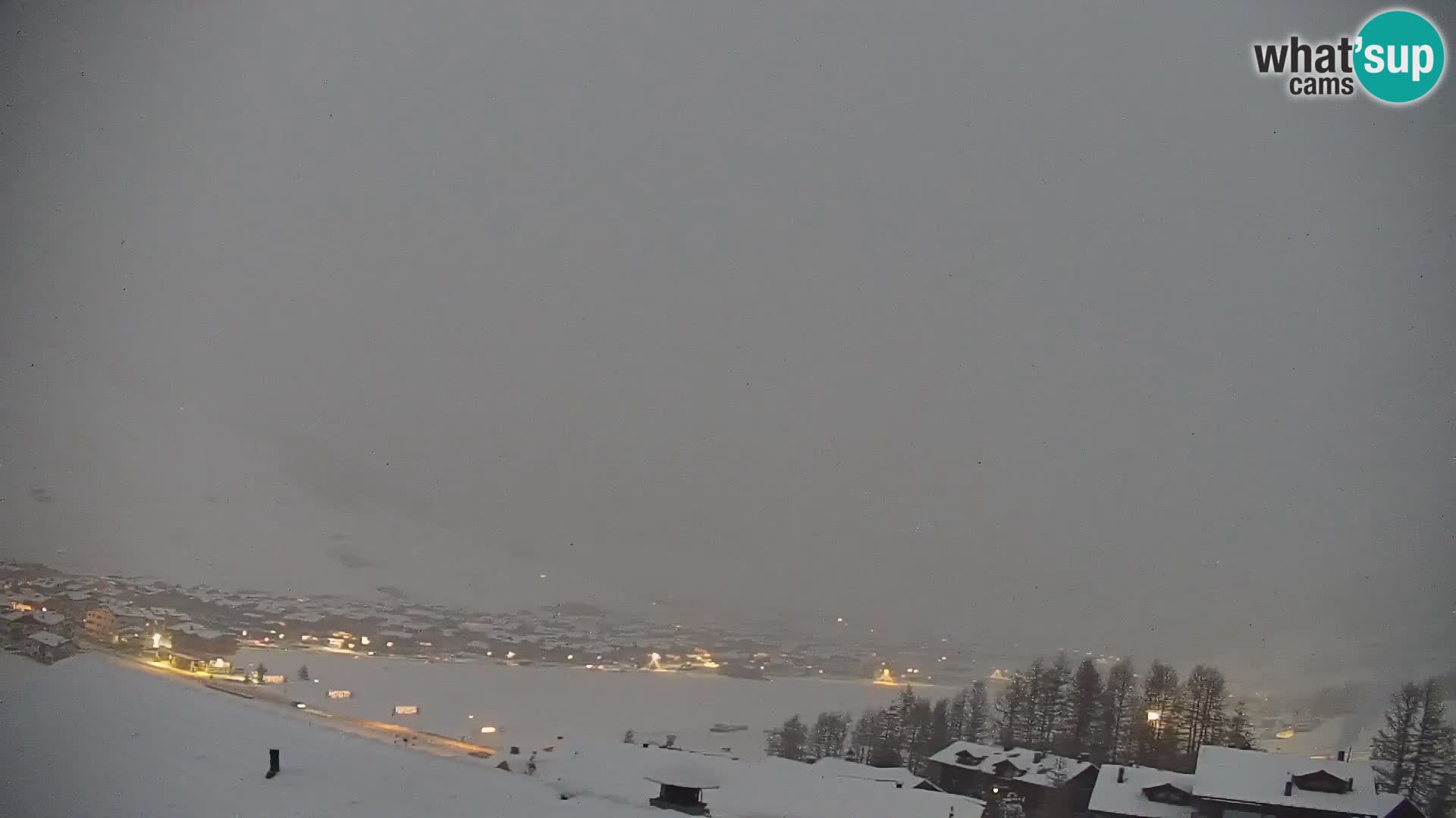 Increíble webcam de Livigno, vista panorámica desde el hotel Teola