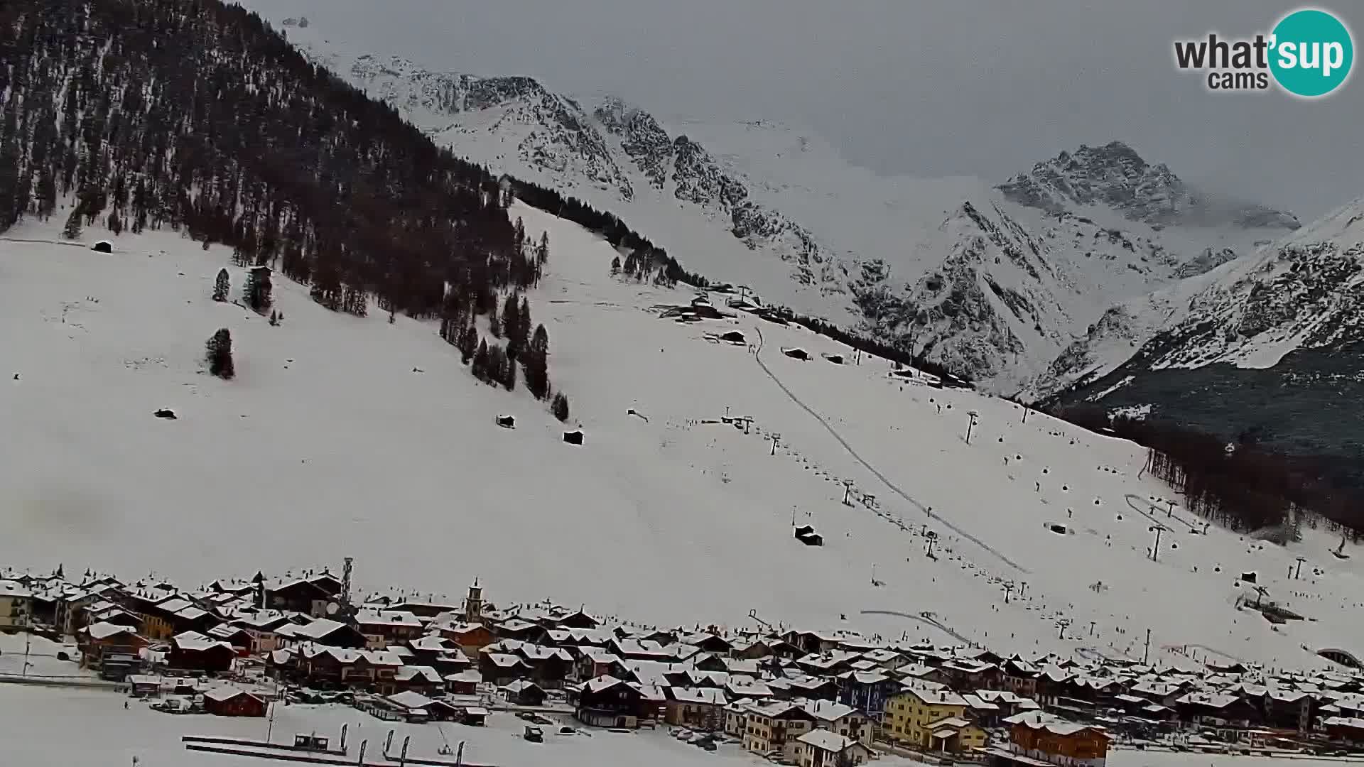 Stupenda webcam Livigno panoramica dall’hotel Teola