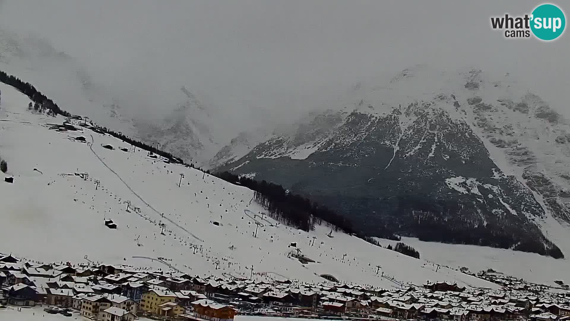 Erstaunliche Livigno Kamera, Panoramablick vom Hotel Teola