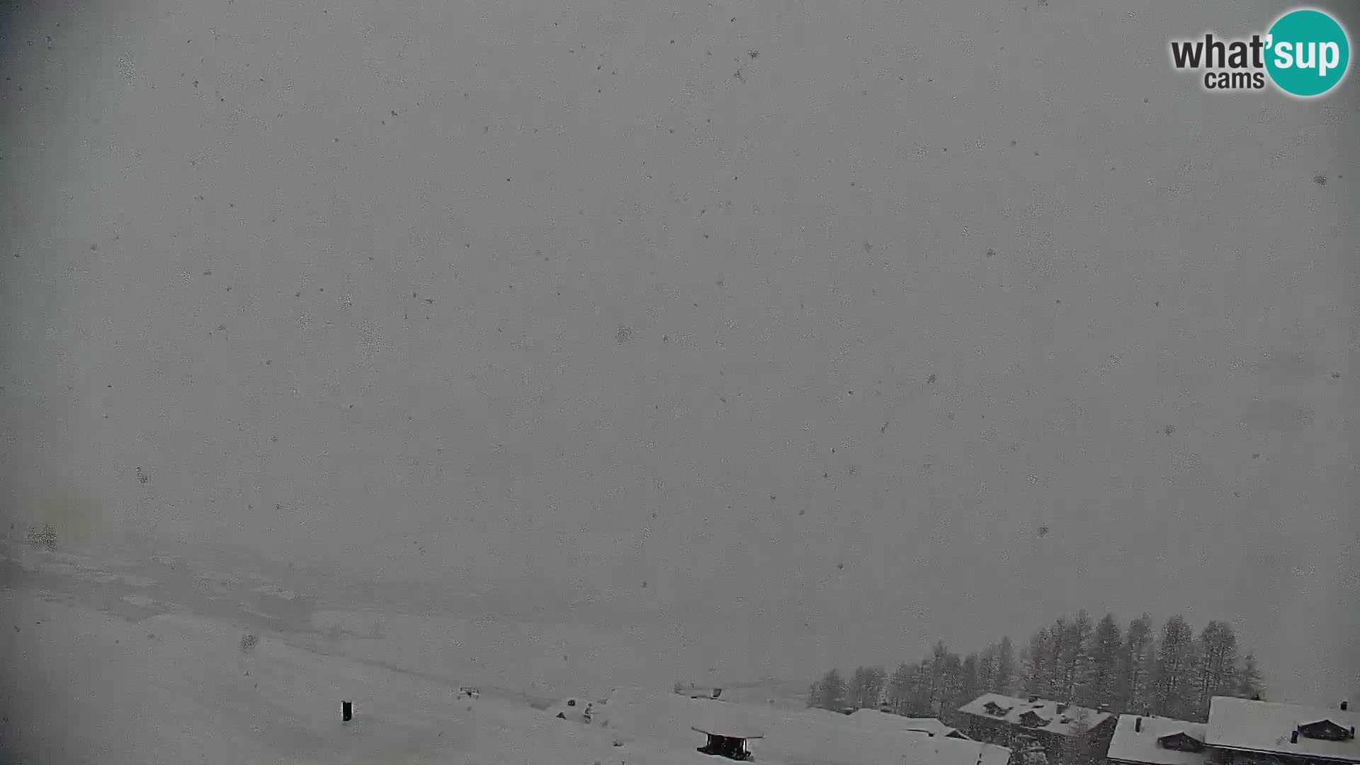 Increíble webcam de Livigno, vista panorámica desde el hotel Teola