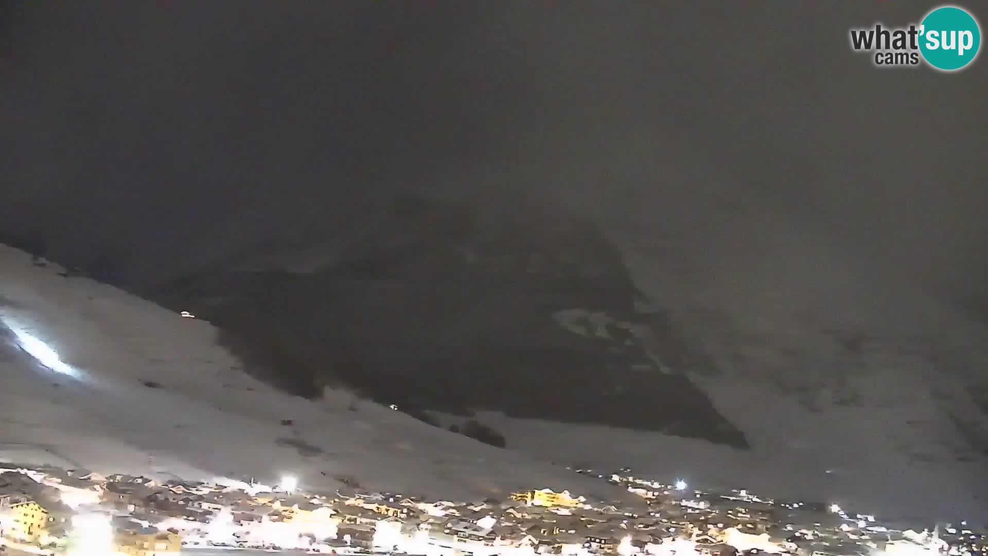 Increíble webcam de Livigno, vista panorámica desde el hotel Teola