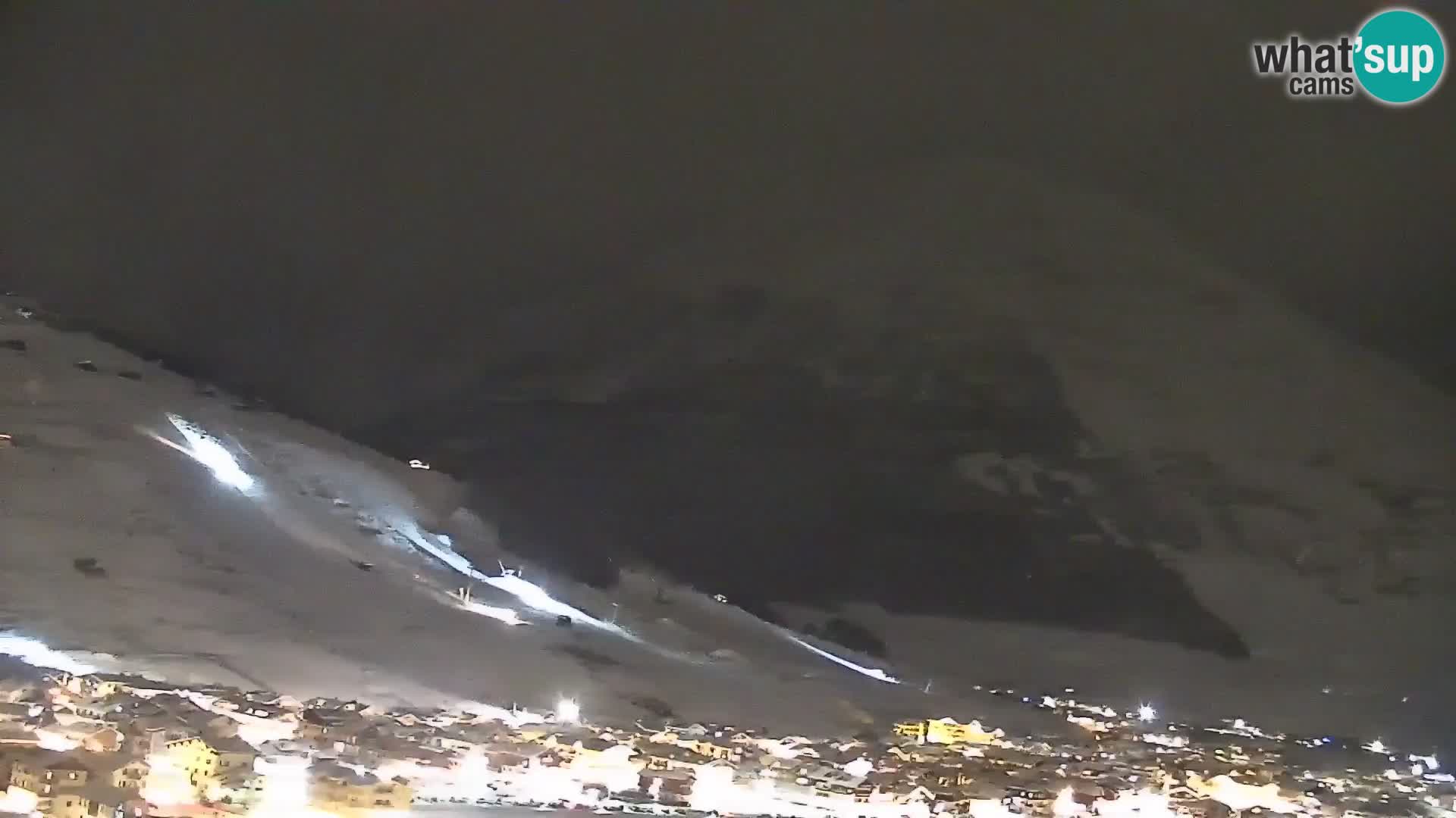 Superbe web camera Livigno, vue panoramique depuis l’hôtel Teola