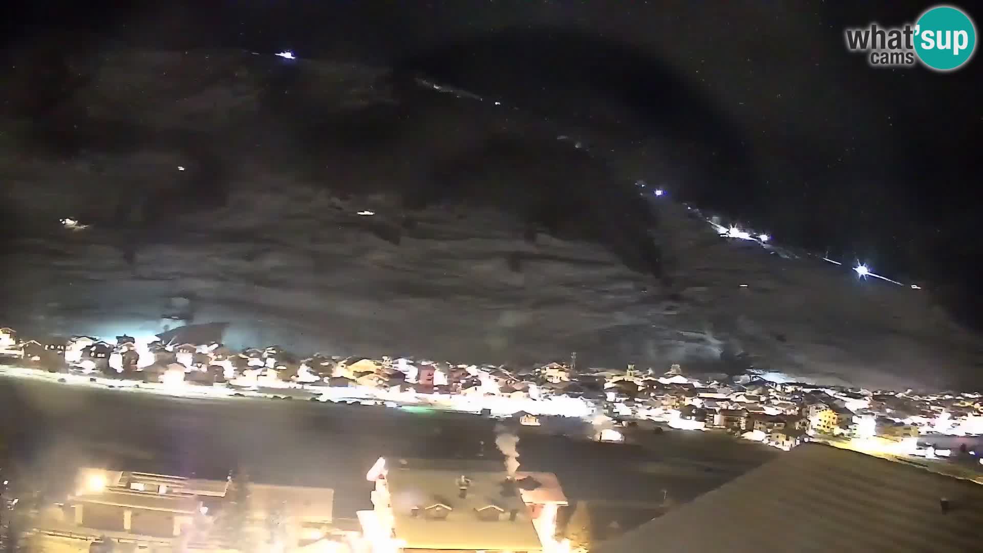 Erstaunliche Livigno Kamera, Panoramablick vom Hotel Teola