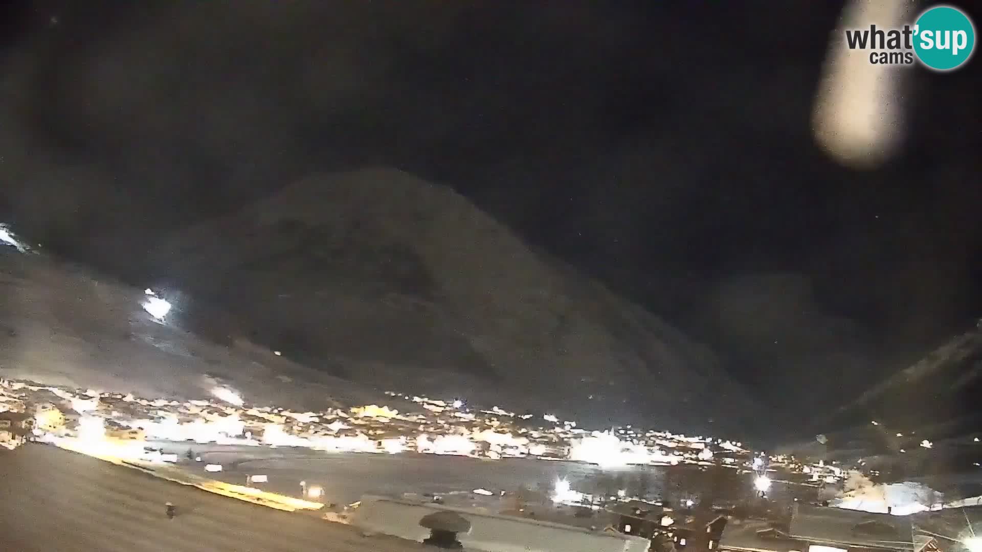 Superbe web camera Livigno, vue panoramique depuis l’hôtel Teola