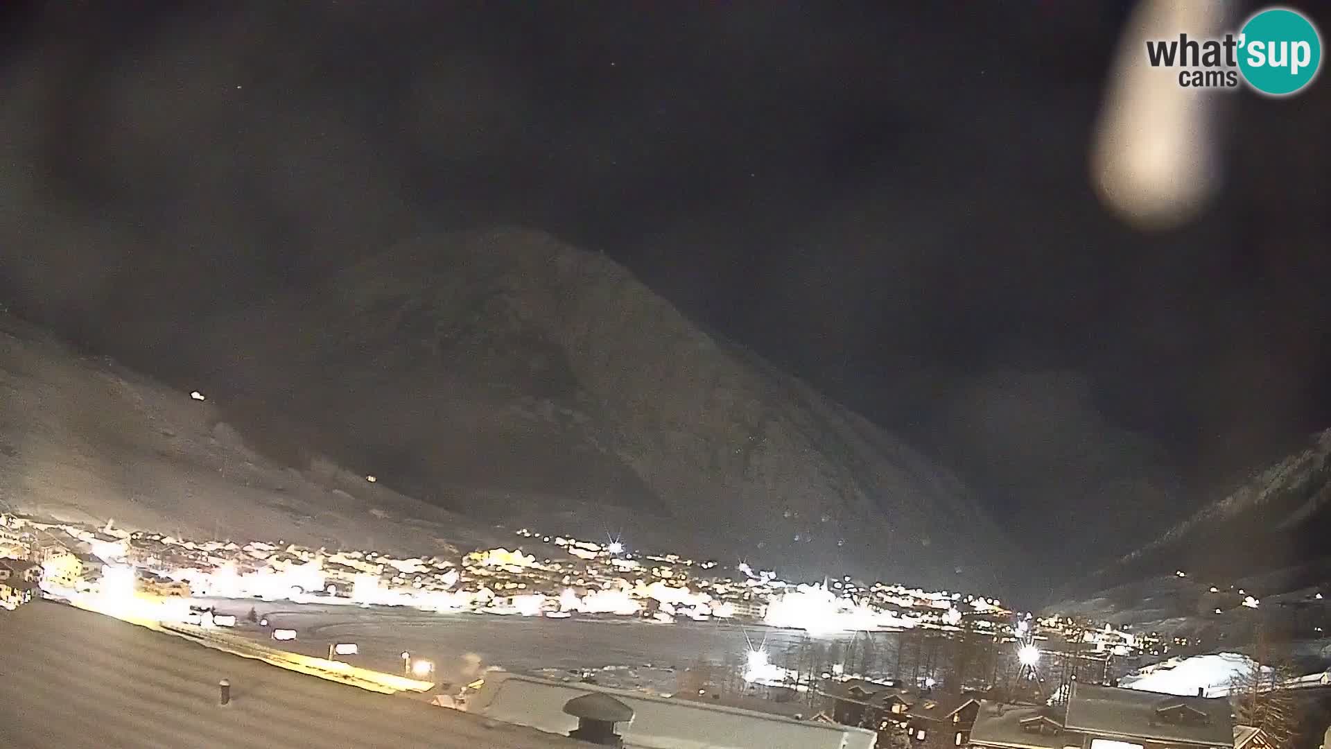 Superbe web camera Livigno, vue panoramique depuis l’hôtel Teola