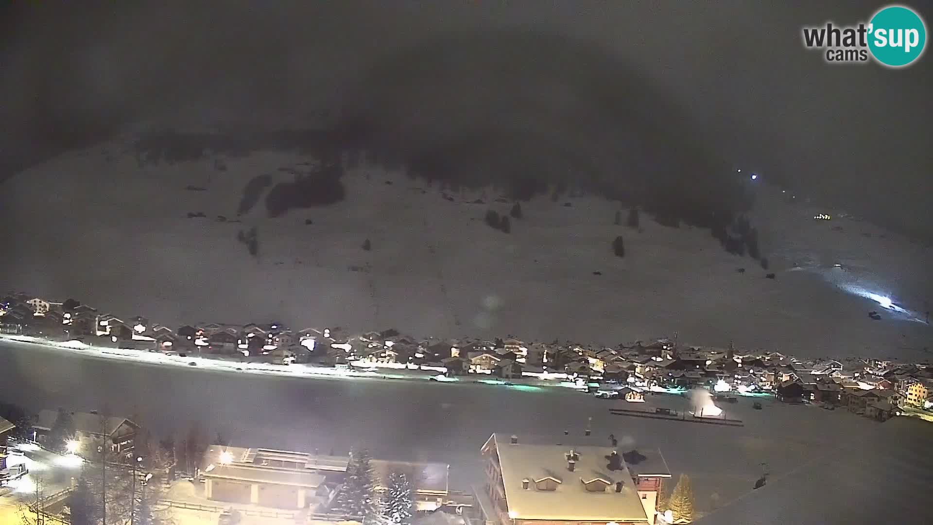 Erstaunliche Livigno Kamera, Panoramablick vom Hotel Teola