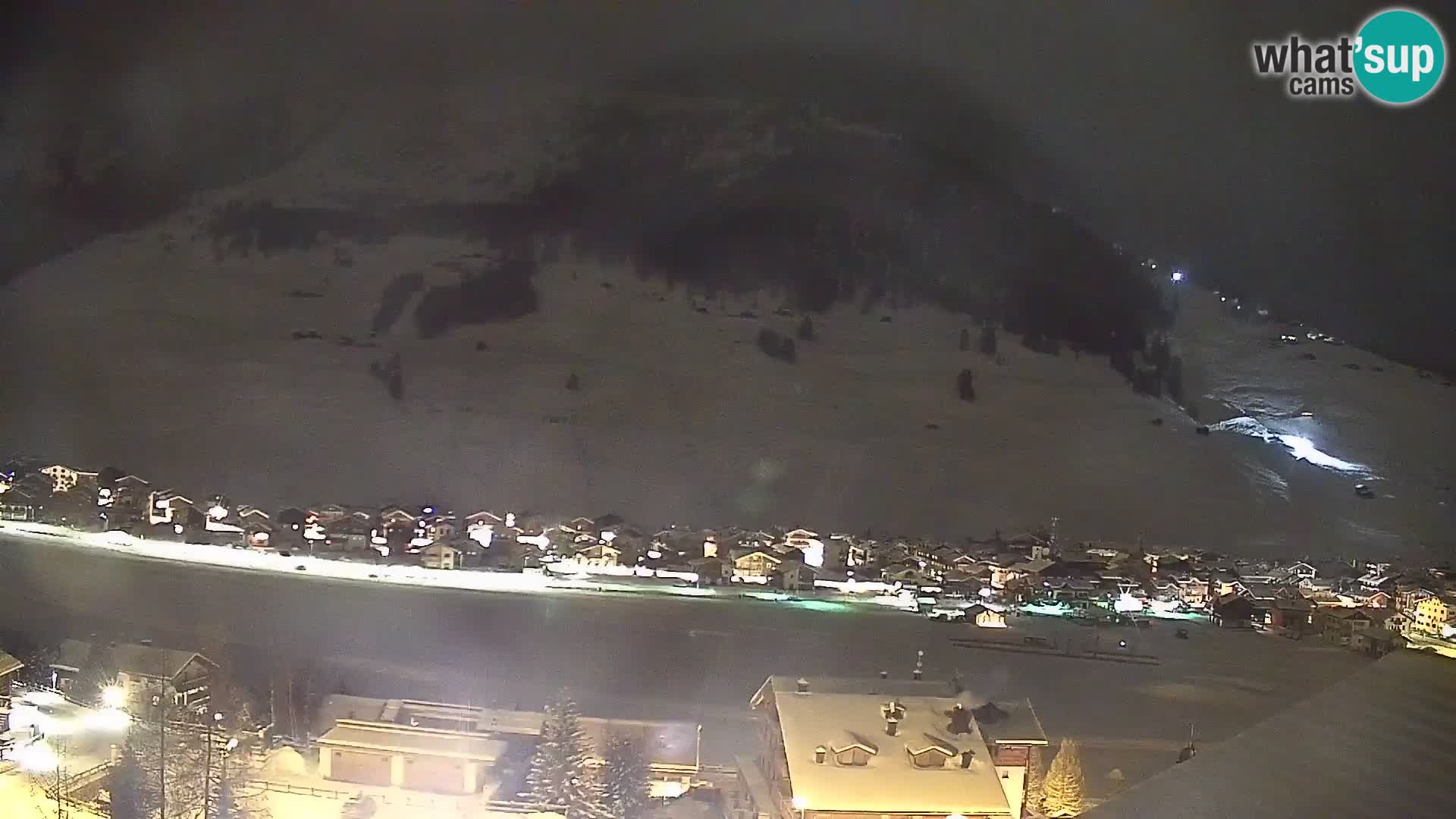 Amazing Livigno webcam panorama view from hotel Teola