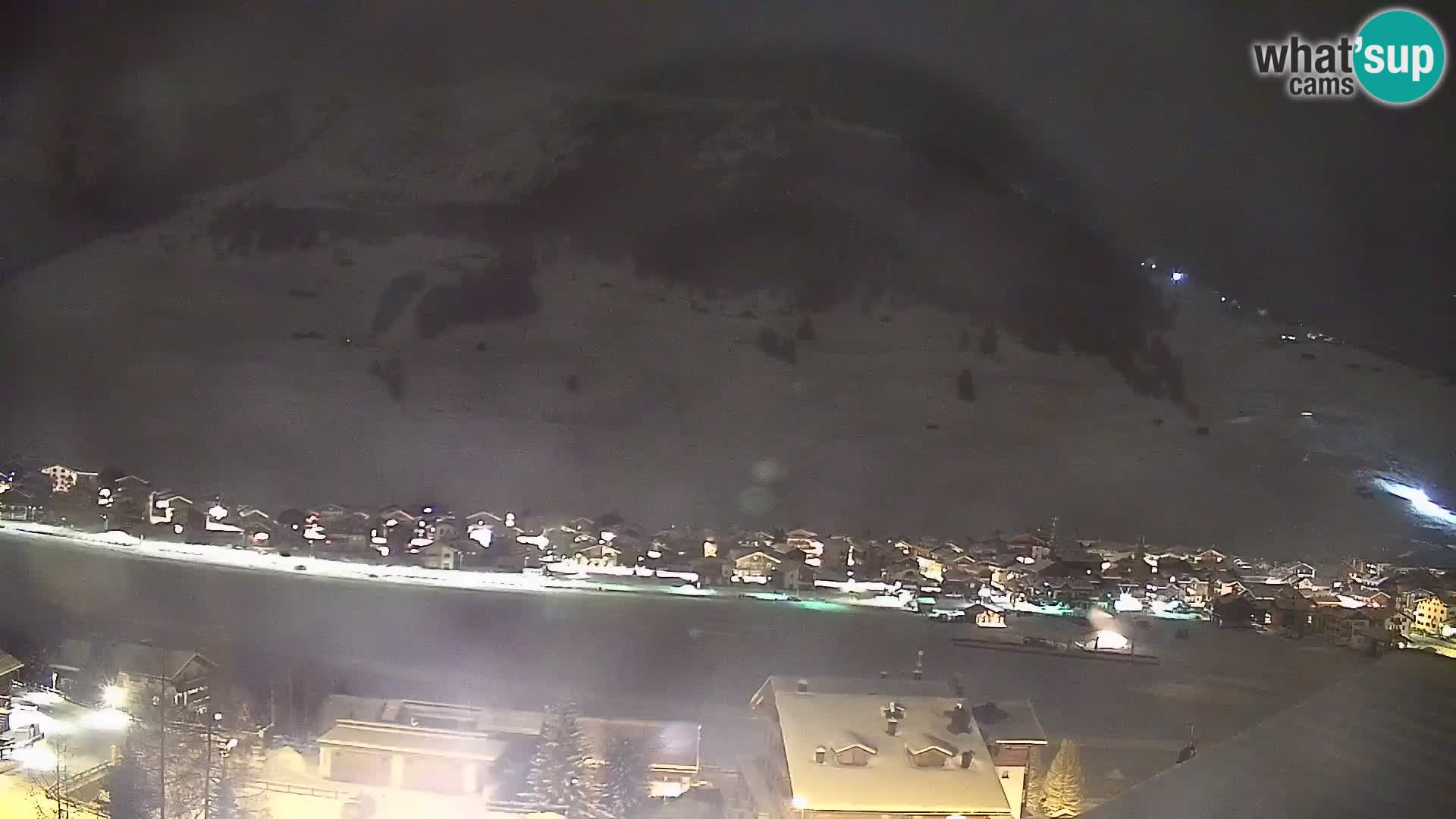 Superbe web camera Livigno, vue panoramique depuis l’hôtel Teola