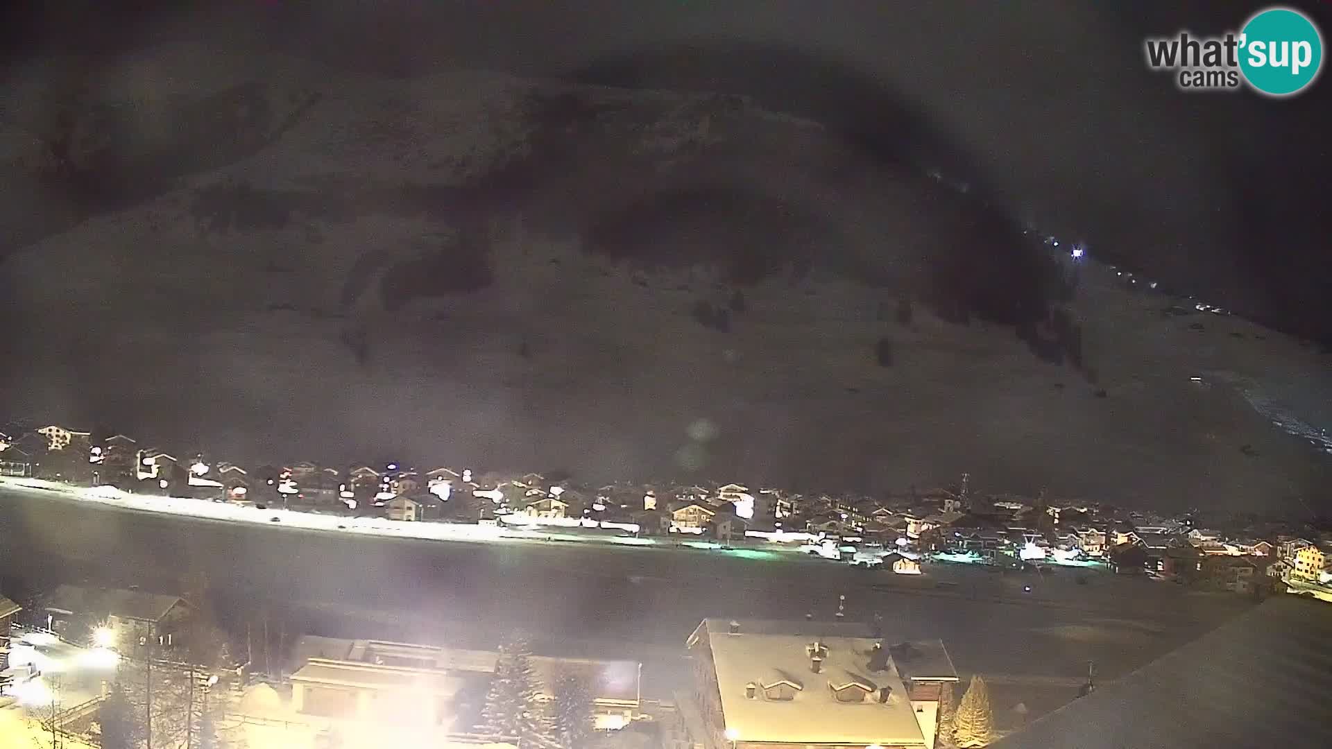 Increíble webcam de Livigno, vista panorámica desde el hotel Teola