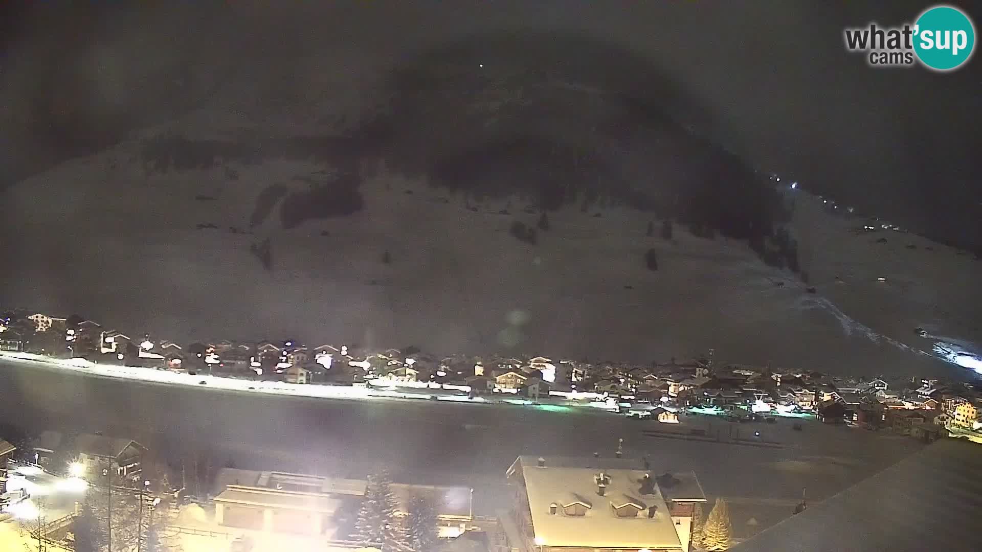 Amazing Livigno webcam panorama view from hotel Teola