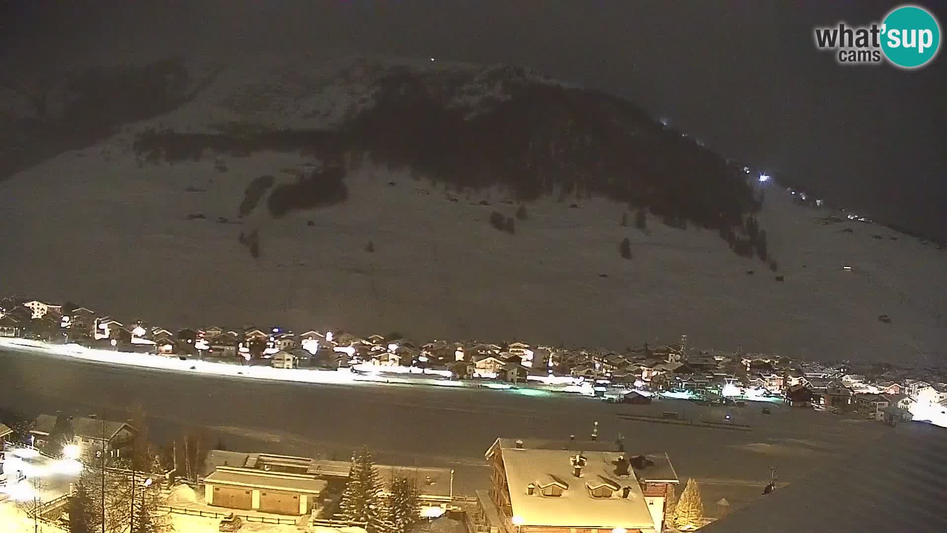 Superbe web camera Livigno, vue panoramique depuis l’hôtel Teola