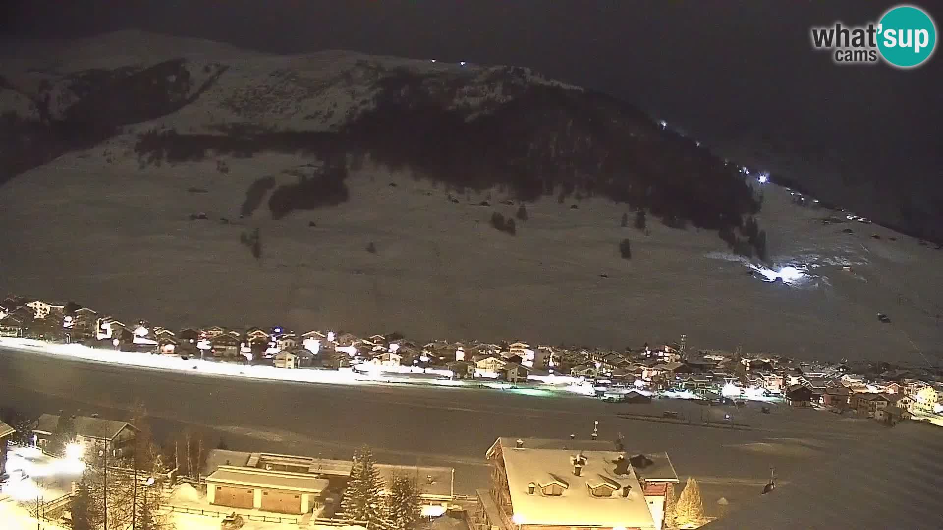 Amazing Livigno webcam panorama view from hotel Teola