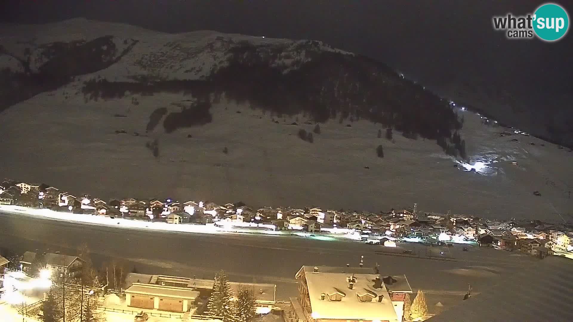 Superbe web camera Livigno, vue panoramique depuis l’hôtel Teola