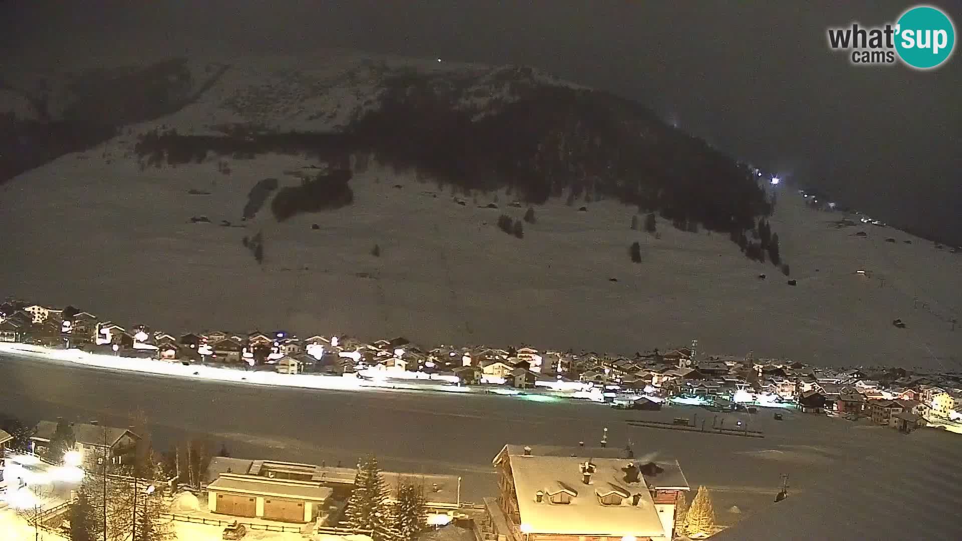 Amazing Livigno webcam panorama view from hotel Teola