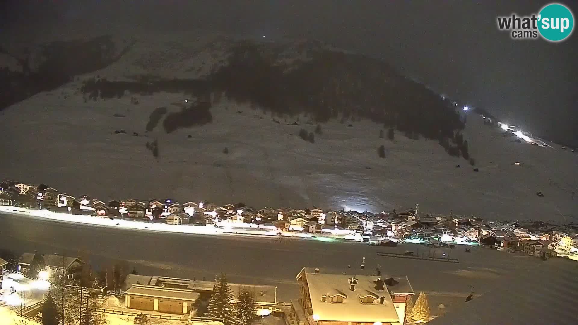 Amazing Livigno webcam panorama view from hotel Teola