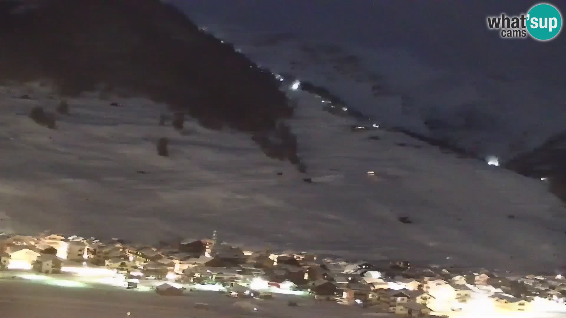 Increíble webcam de Livigno, vista panorámica desde el hotel Teola