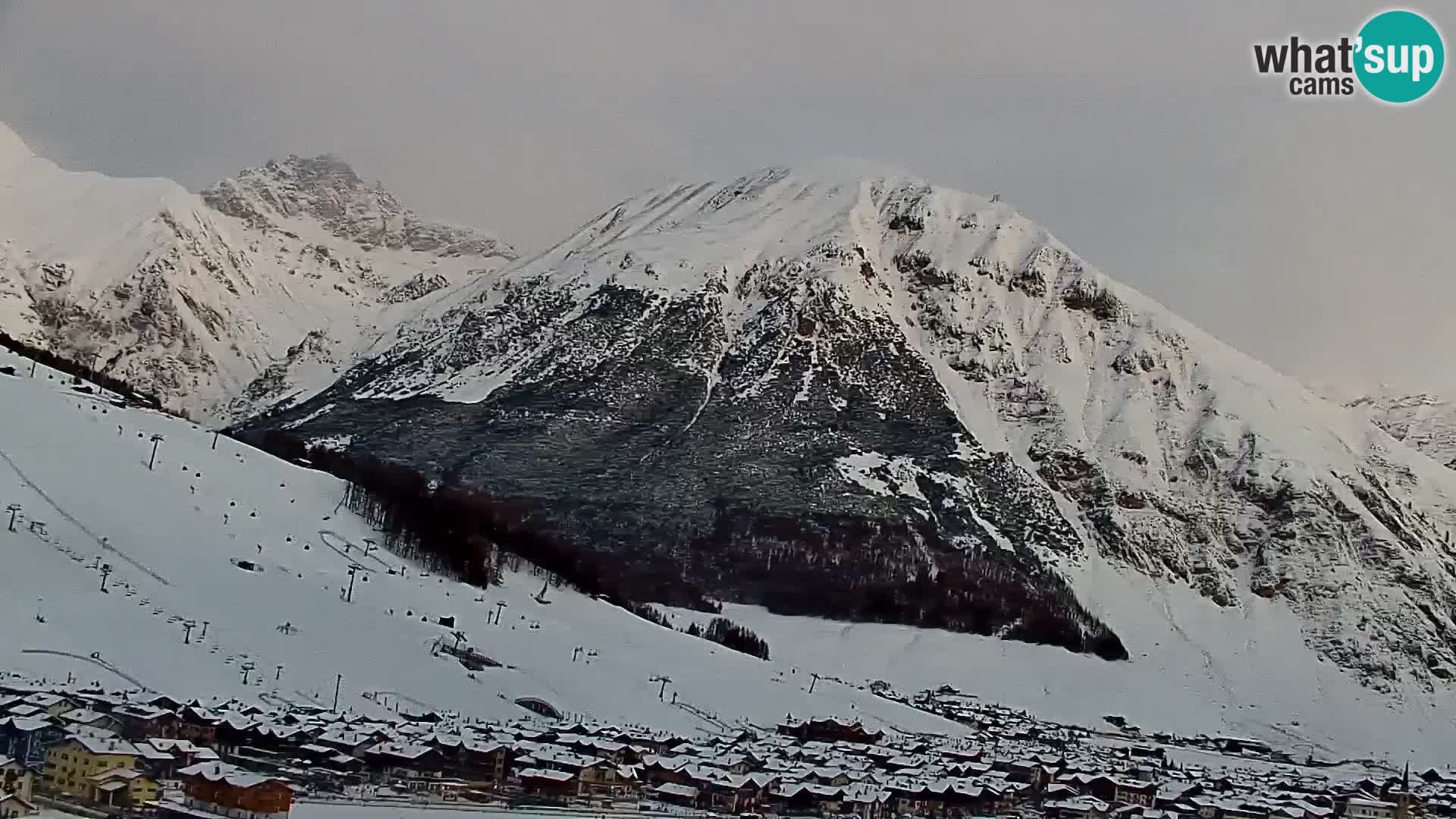 Erstaunliche Livigno Kamera, Panoramablick vom Hotel Teola