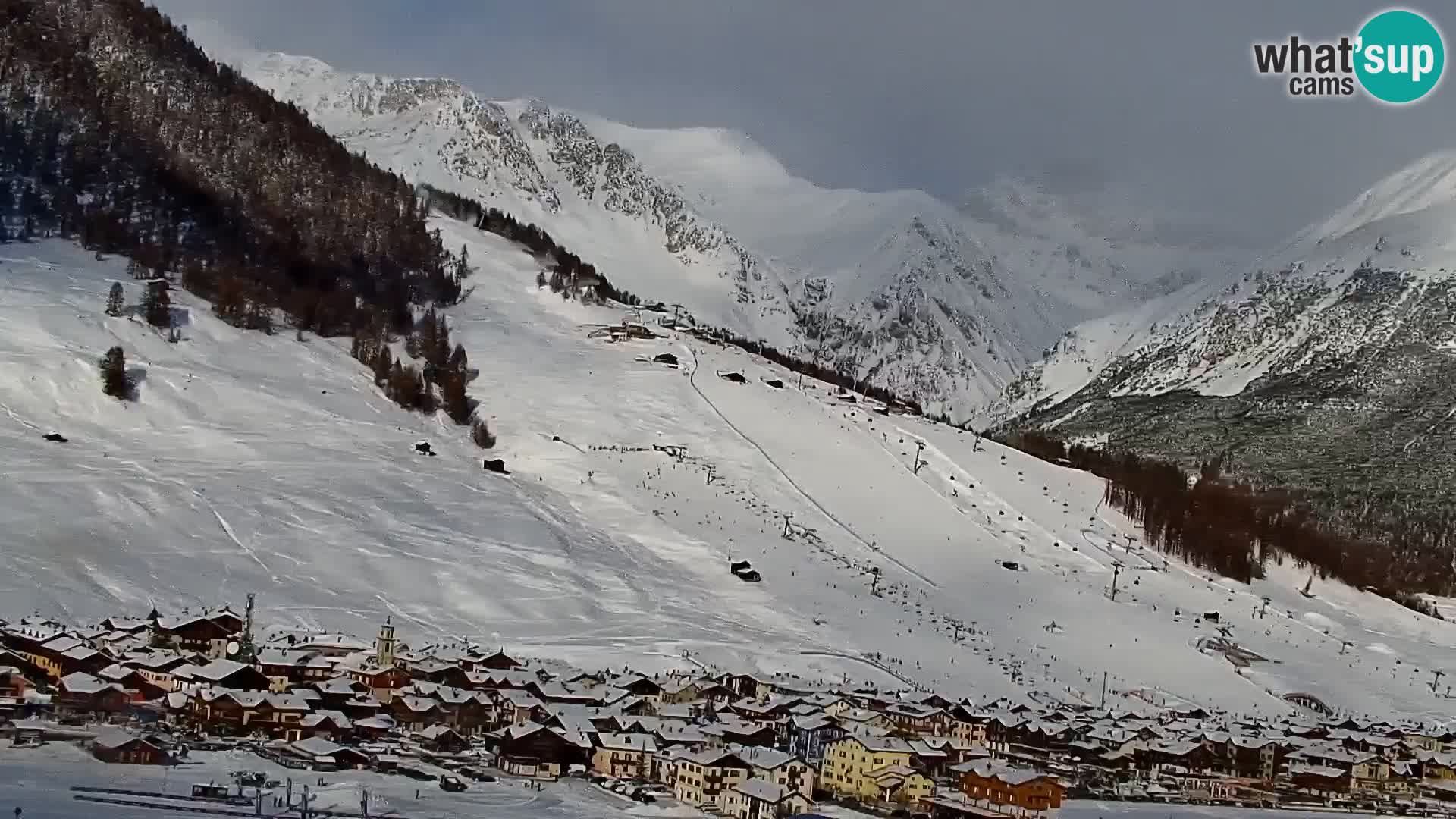 Stupenda webcam Livigno panoramica dall’hotel Teola