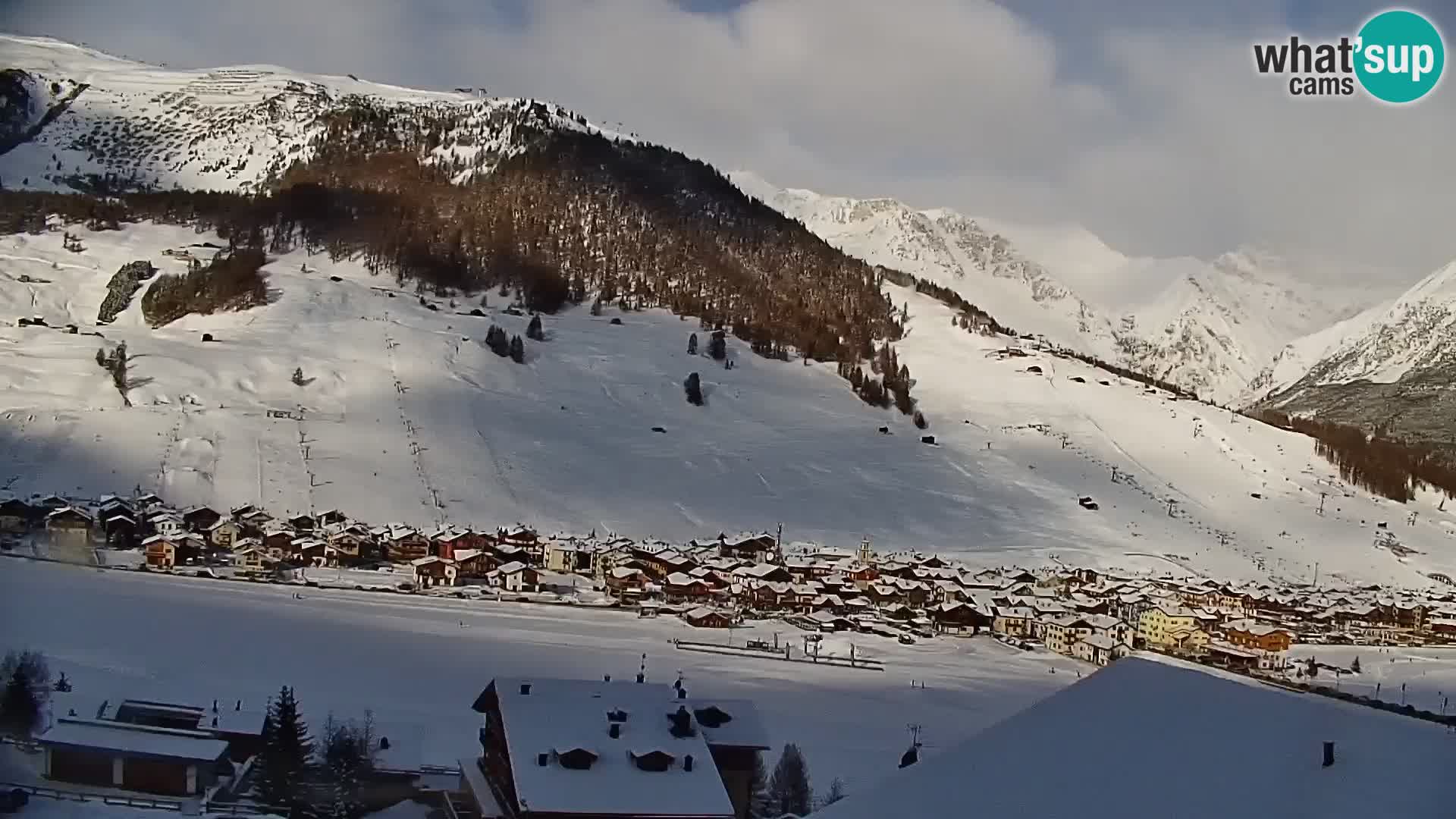 Erstaunliche Livigno Kamera, Panoramablick vom Hotel Teola