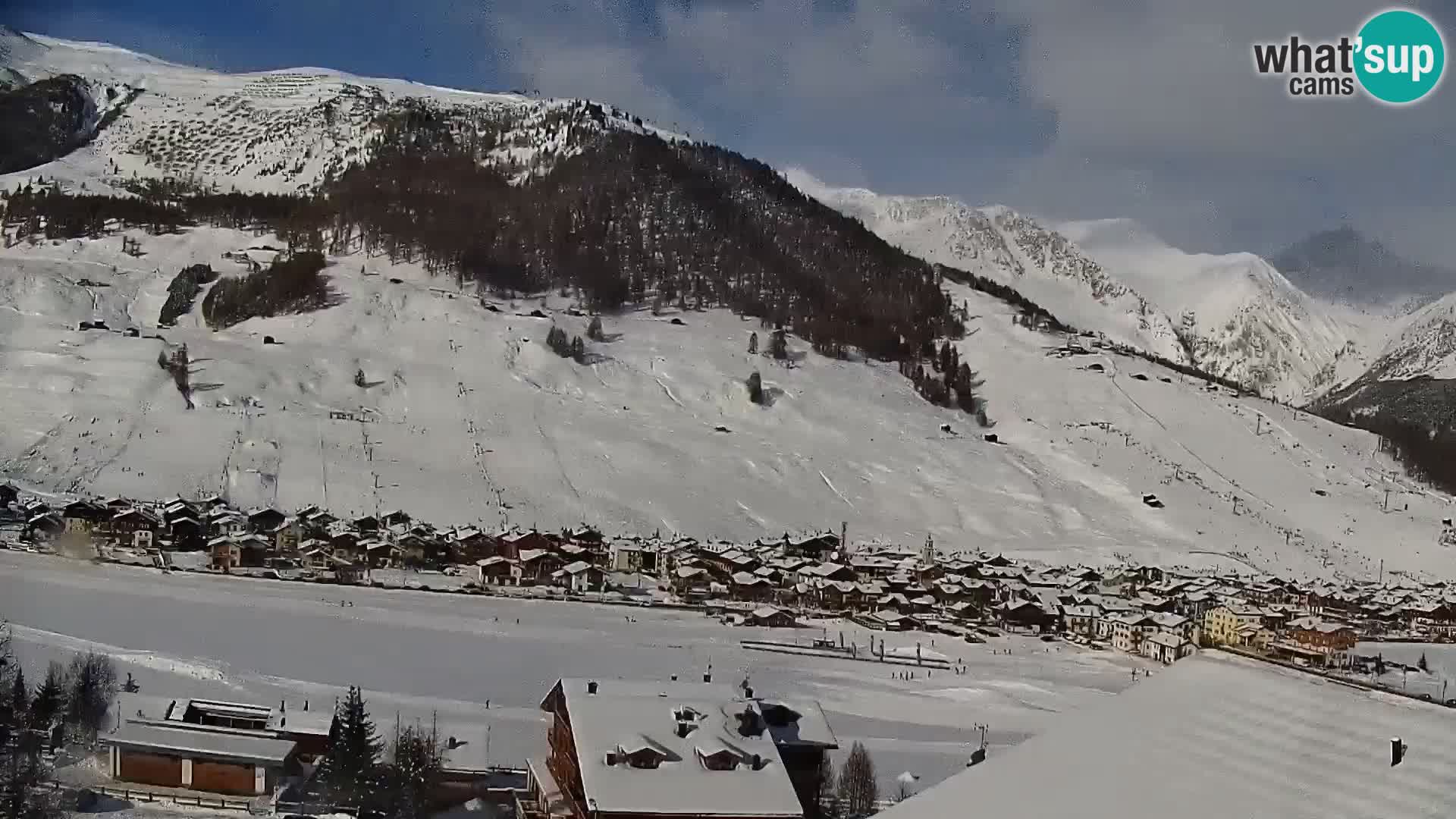 Stupenda webcam Livigno panoramica dall’hotel Teola