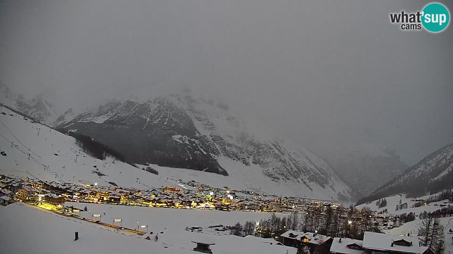 Amazing Livigno webcam panorama view from hotel Teola