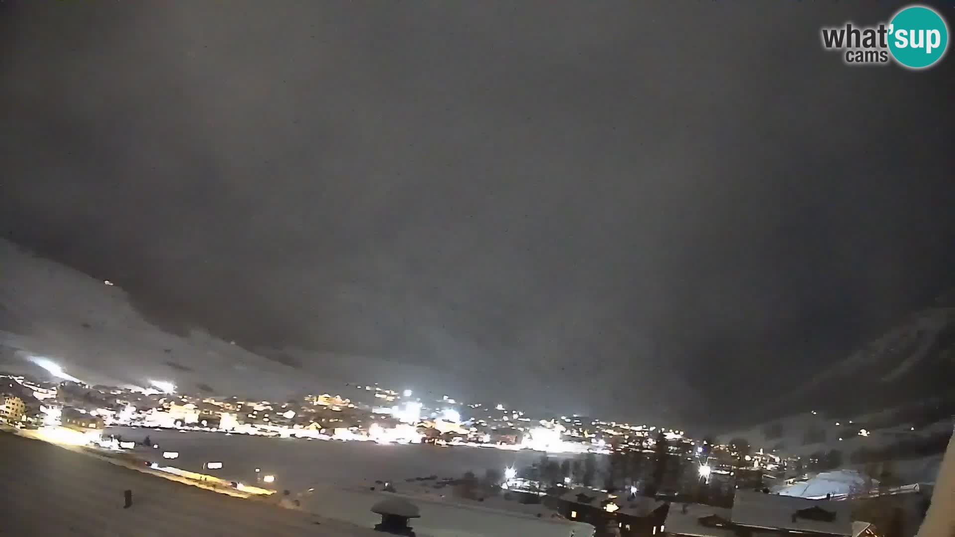 Amazing Livigno webcam panorama view from hotel Teola