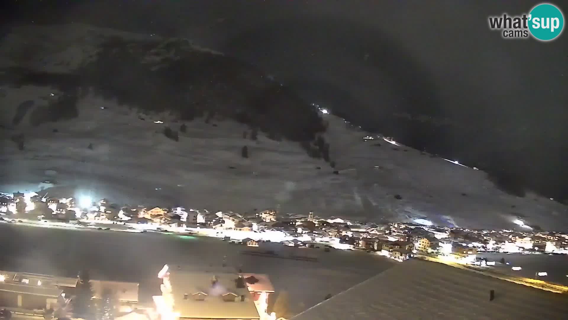 Amazing Livigno webcam panorama view from hotel Teola