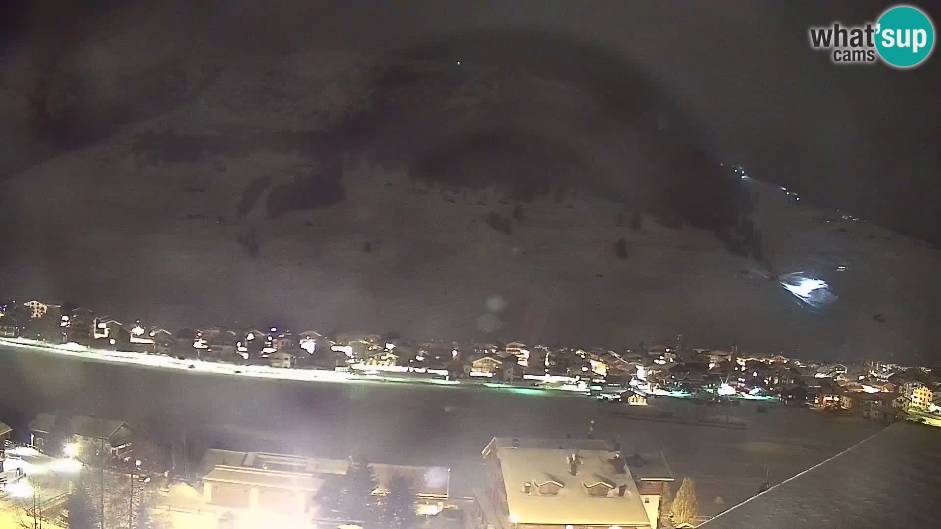 Superbe web camera Livigno, vue panoramique depuis l’hôtel Teola