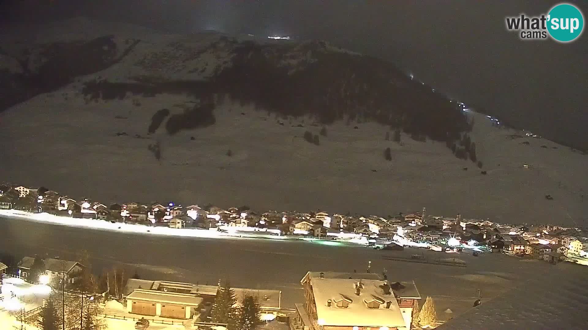 Superbe web camera Livigno, vue panoramique depuis l’hôtel Teola