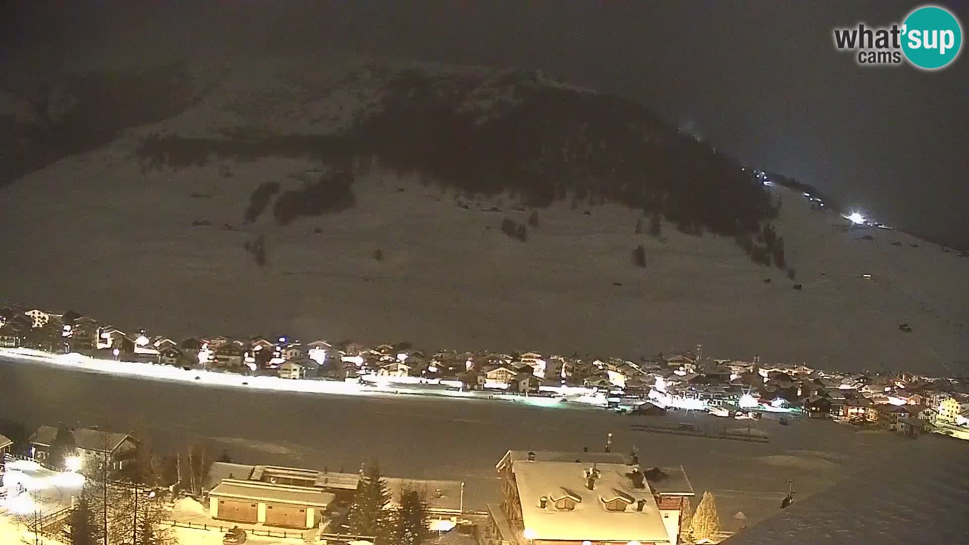 Increíble webcam de Livigno, vista panorámica desde el hotel Teola