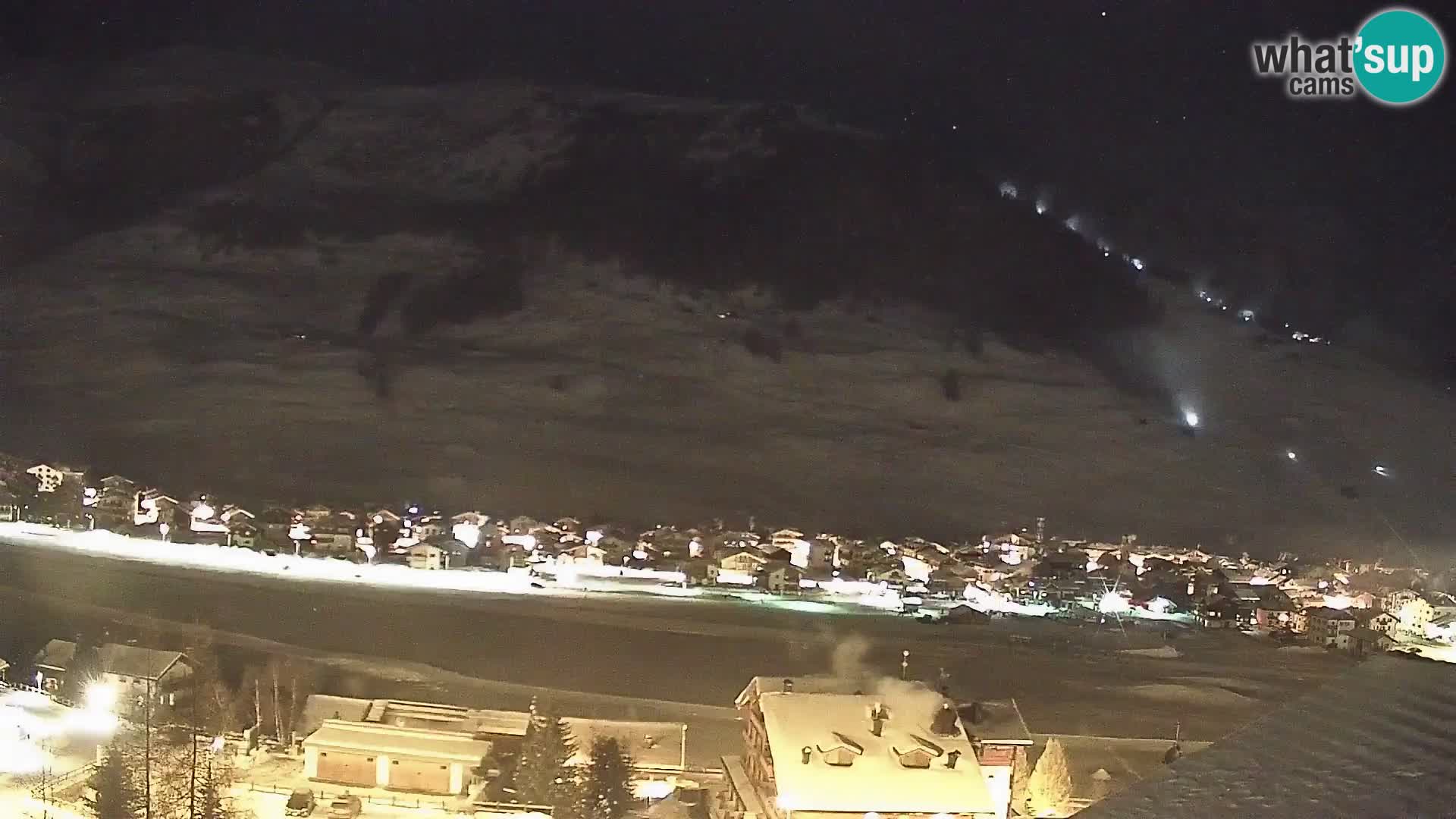 Amazing Livigno webcam panorama view from hotel Teola