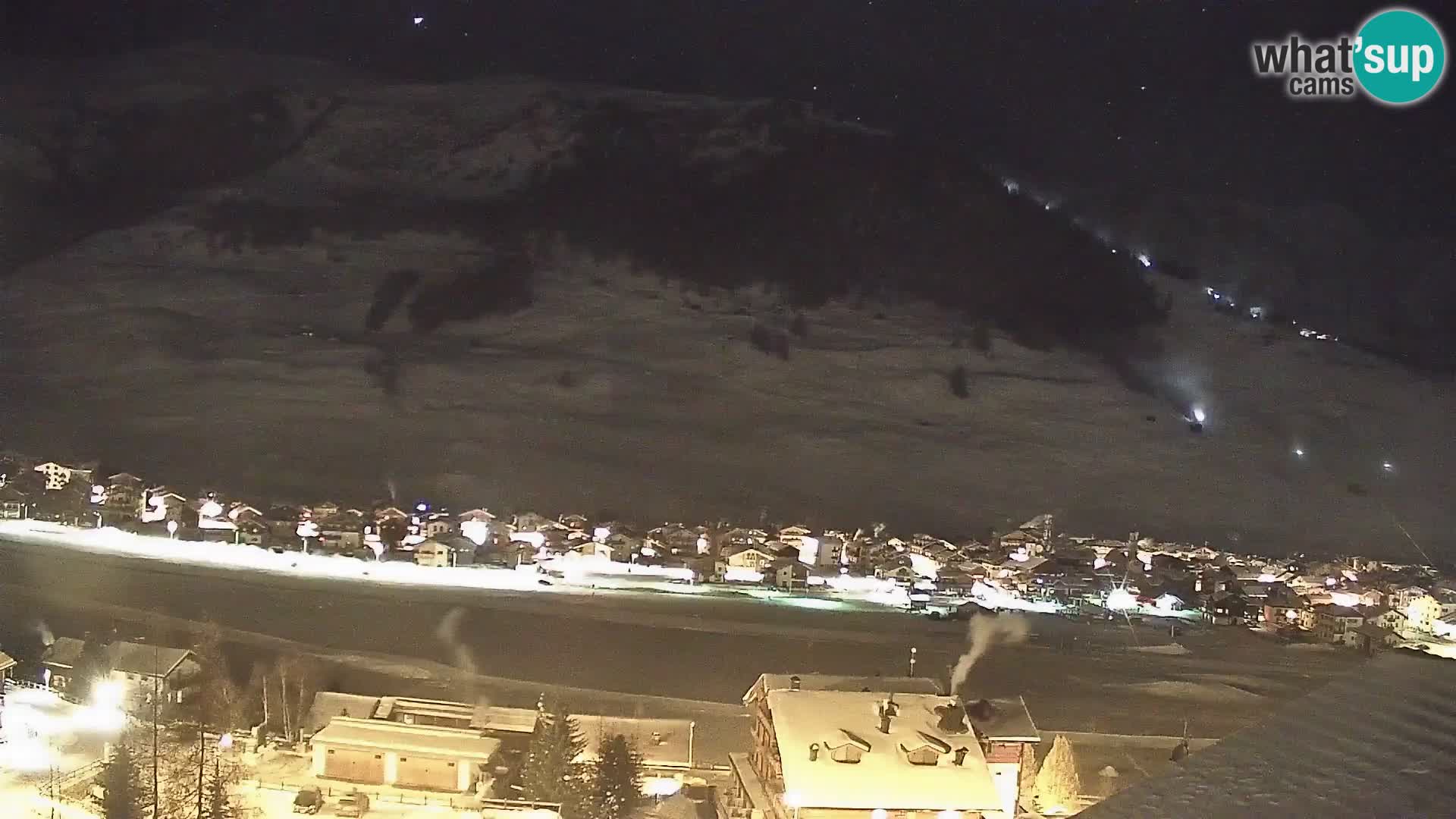 Amazing Livigno webcam panorama view from hotel Teola