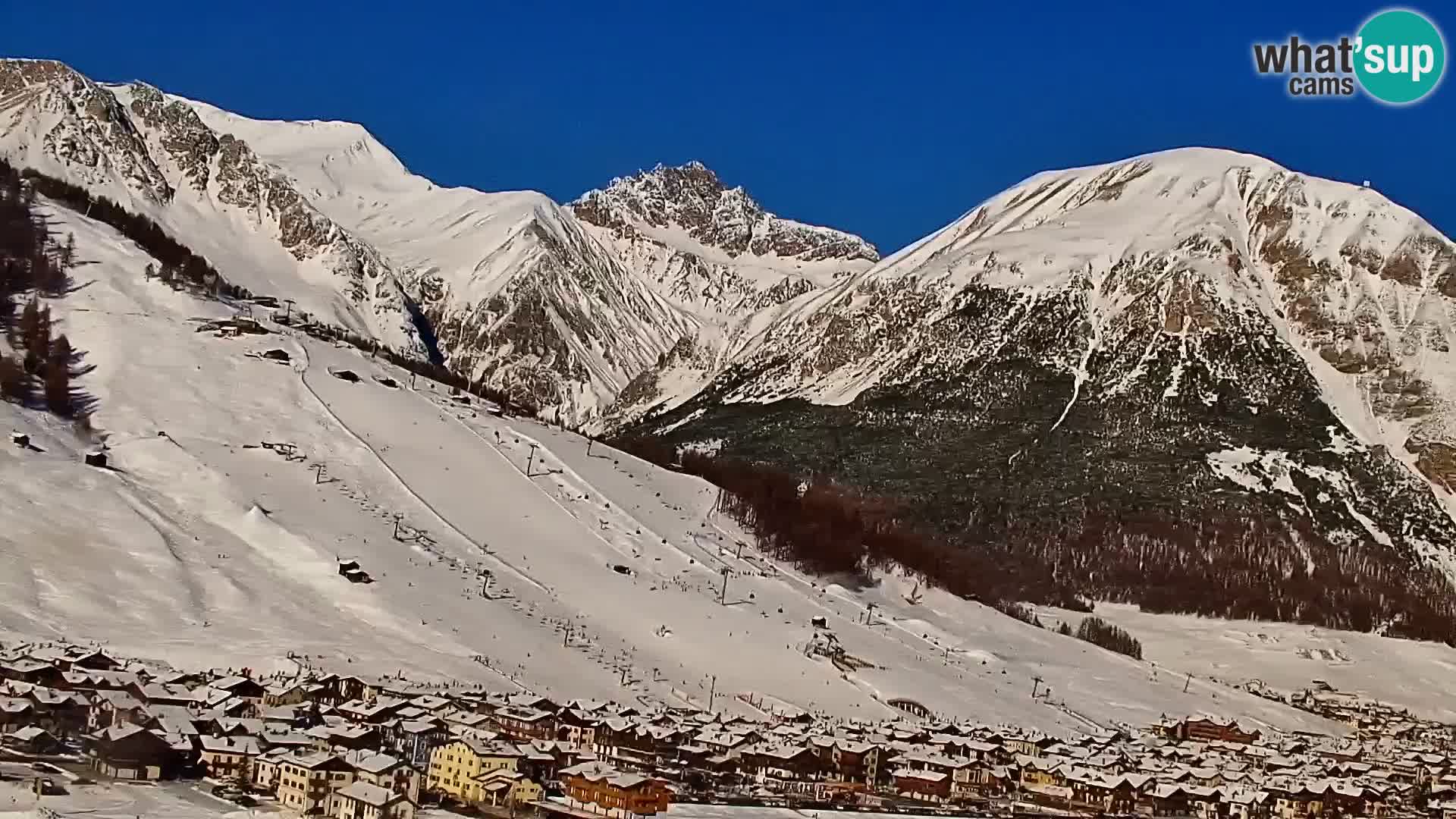 Stupenda webcam Livigno panoramica dall’hotel Teola