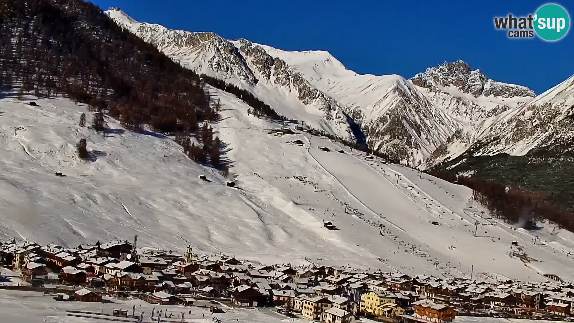 Spletna kamera Livigno panorama | pogled iz hotela Teola