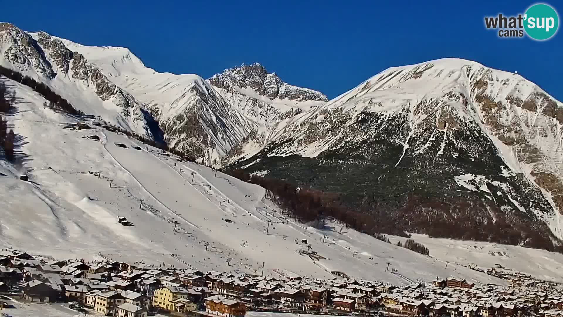 Stupenda webcam Livigno panoramica dall’hotel Teola