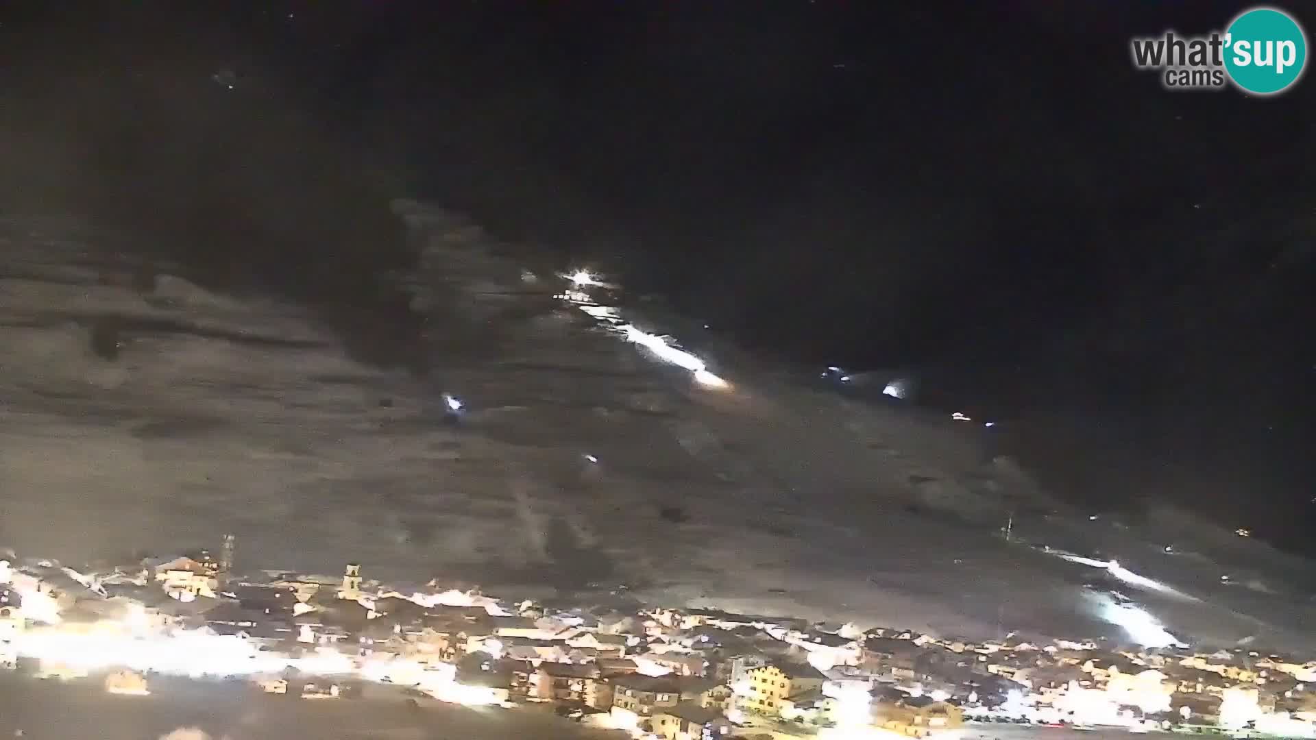 Superbe web camera Livigno, vue panoramique depuis l’hôtel Teola