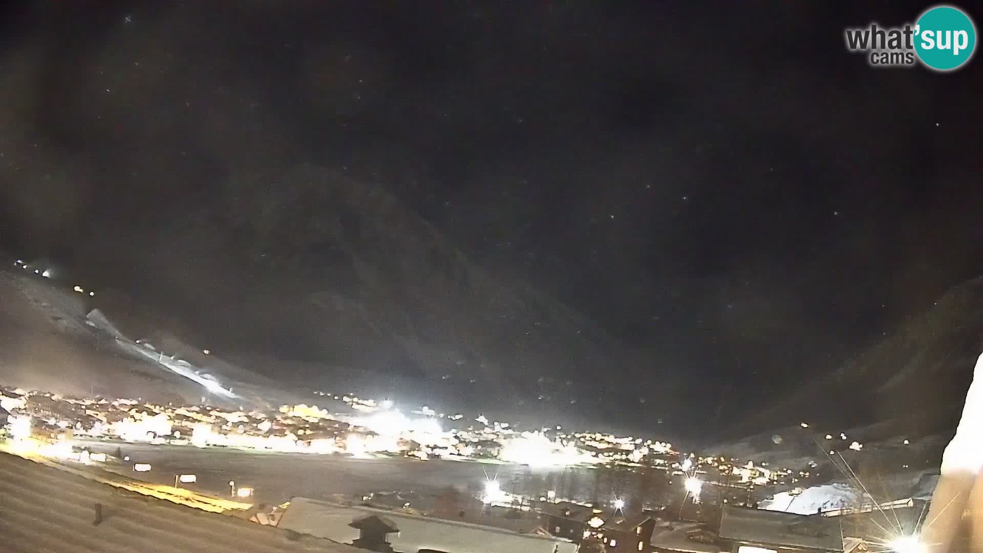 Increíble webcam de Livigno, vista panorámica desde el hotel Teola