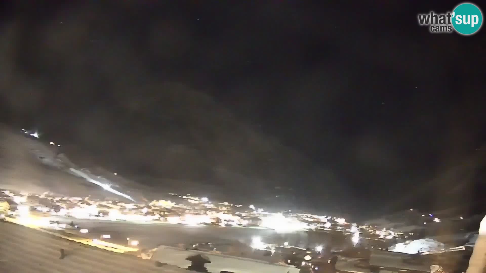 Increíble webcam de Livigno, vista panorámica desde el hotel Teola