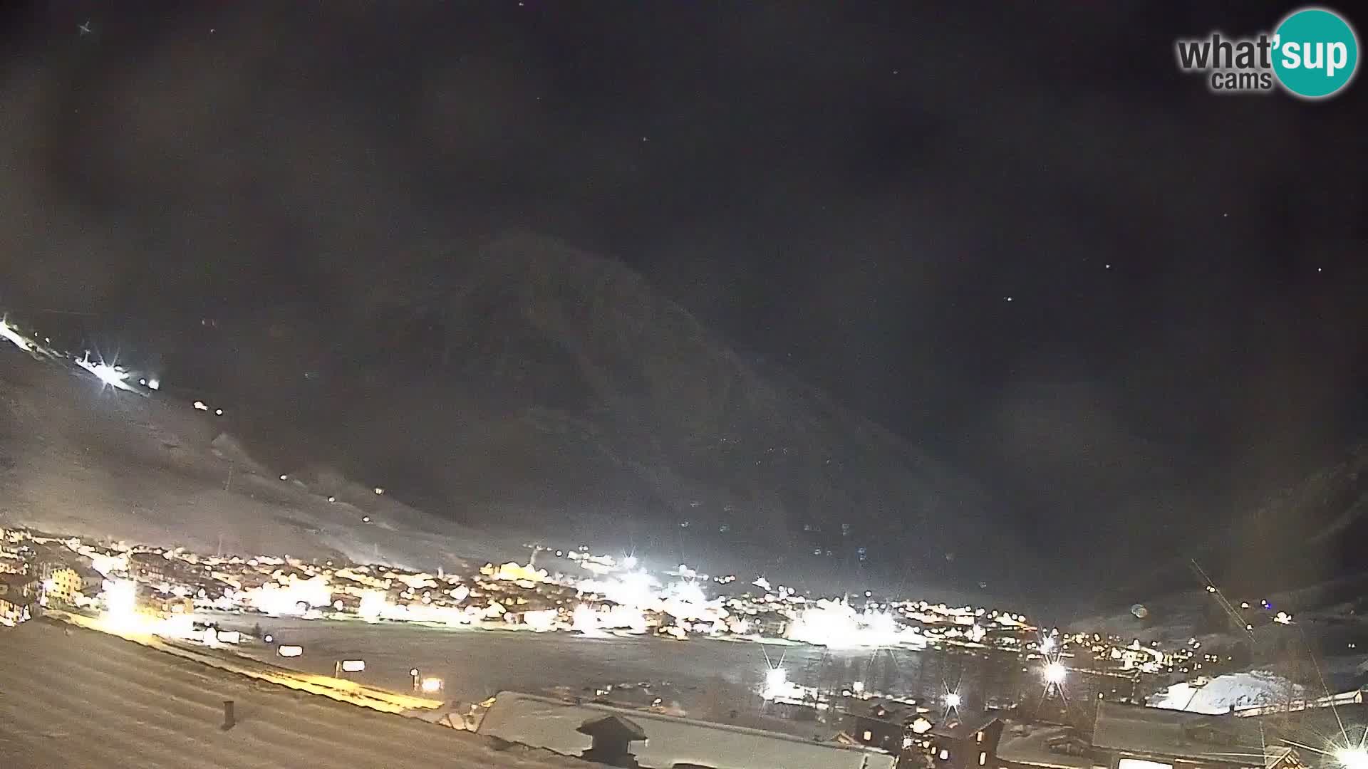 Superbe web camera Livigno, vue panoramique depuis l’hôtel Teola