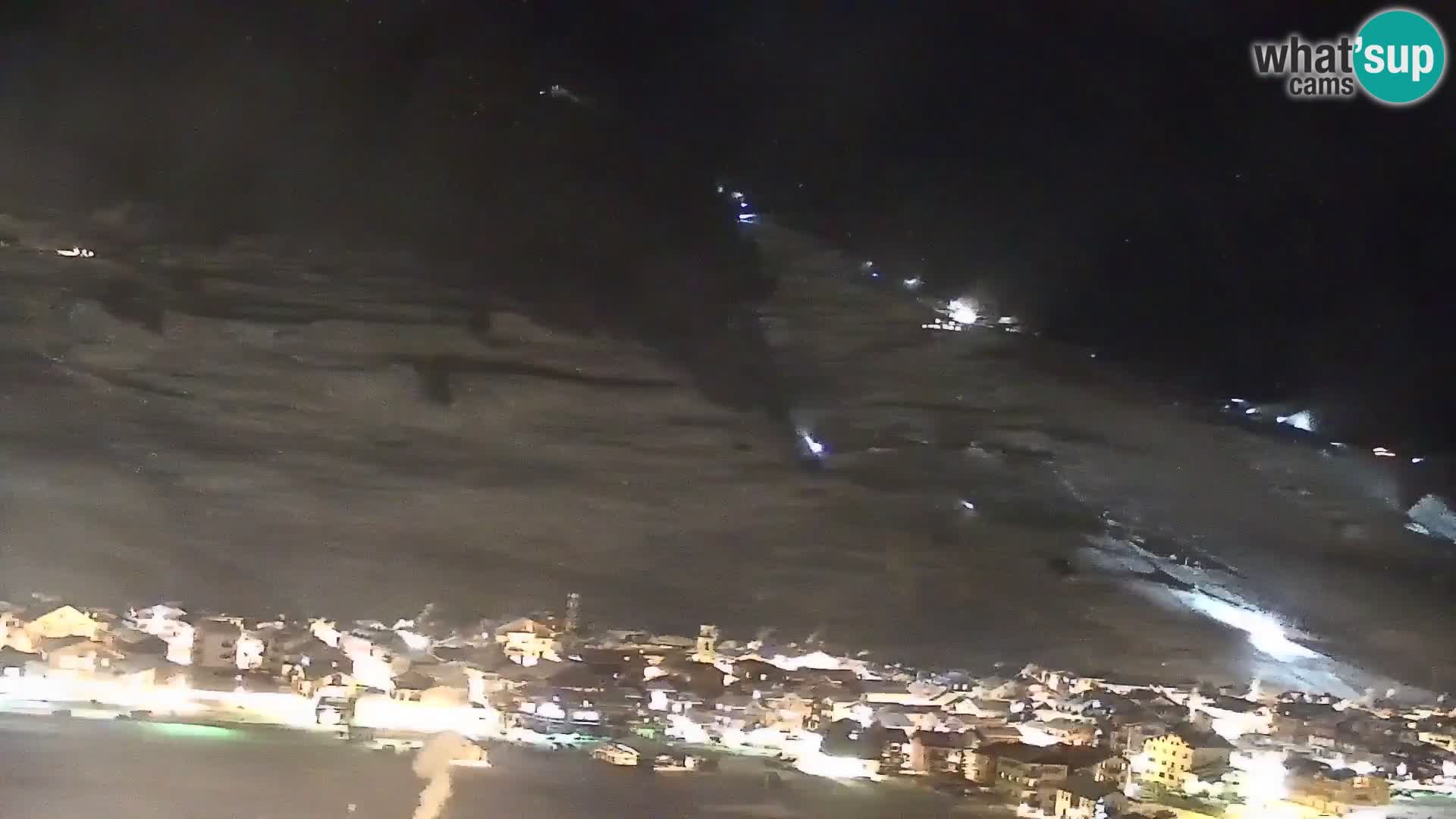 Increíble webcam de Livigno, vista panorámica desde el hotel Teola