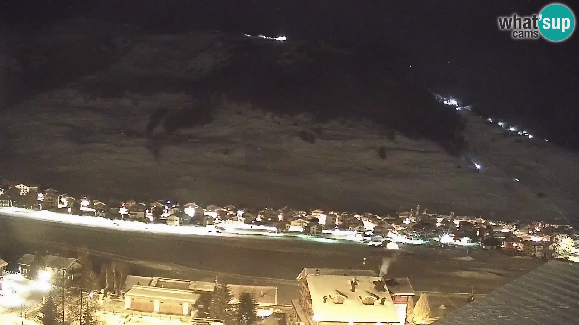 Erstaunliche Livigno Kamera, Panoramablick vom Hotel Teola