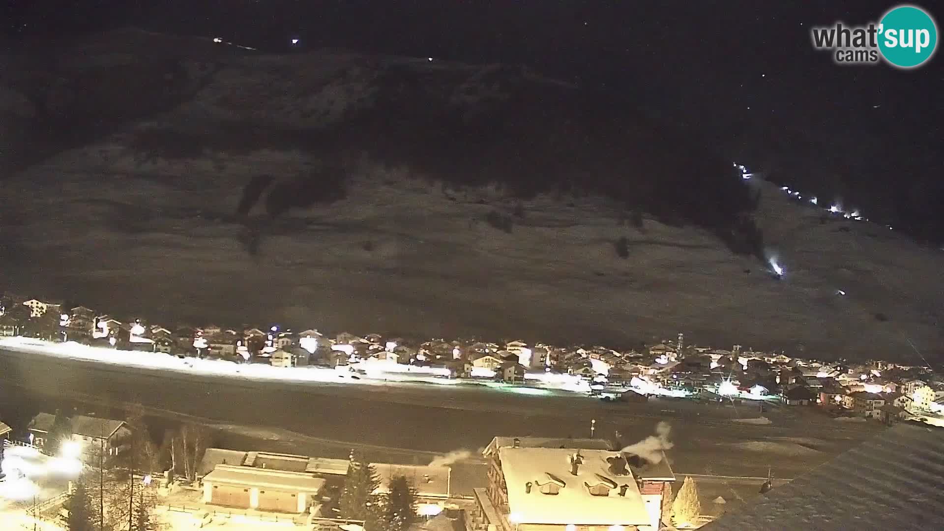 Erstaunliche Livigno Kamera, Panoramablick vom Hotel Teola